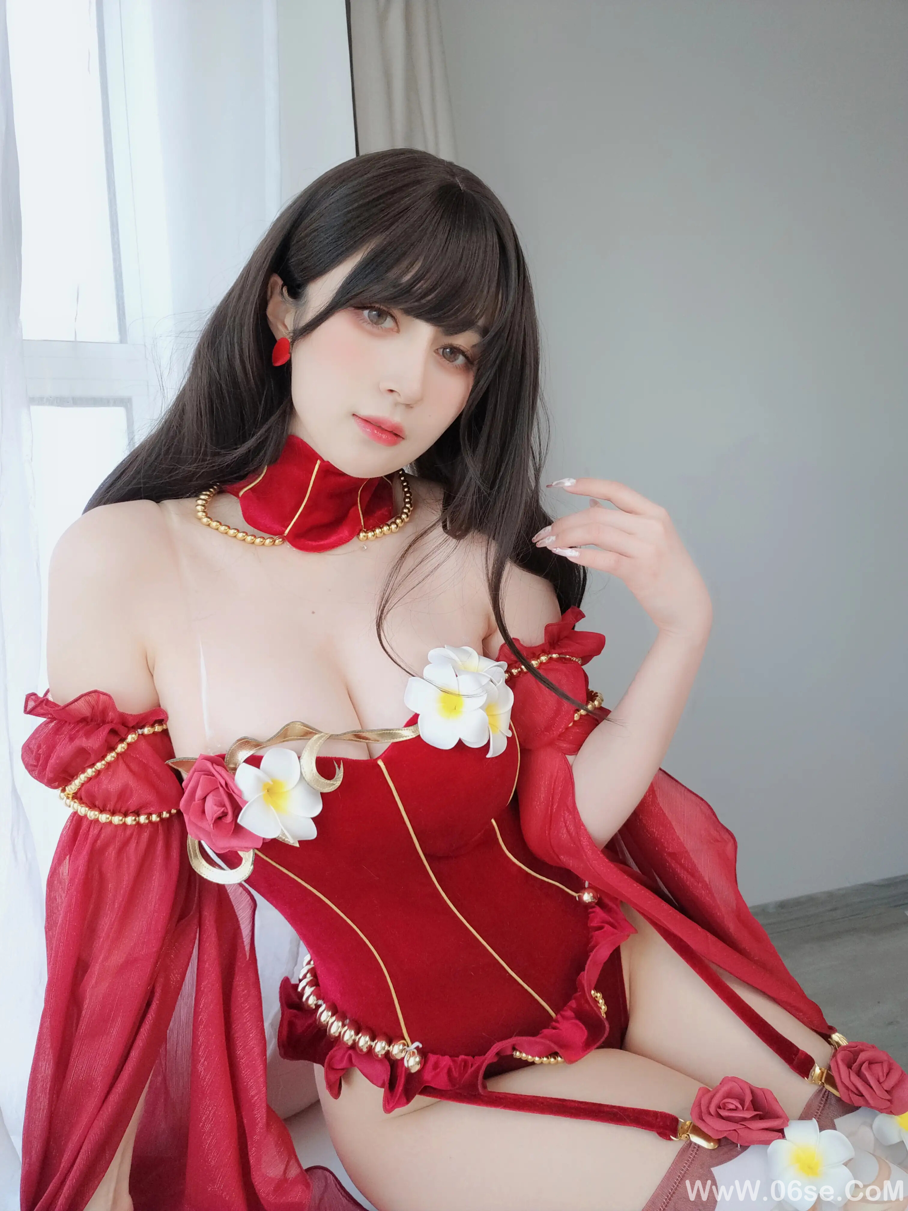 图片[21]-白银81 – 赤いドレス-六色网