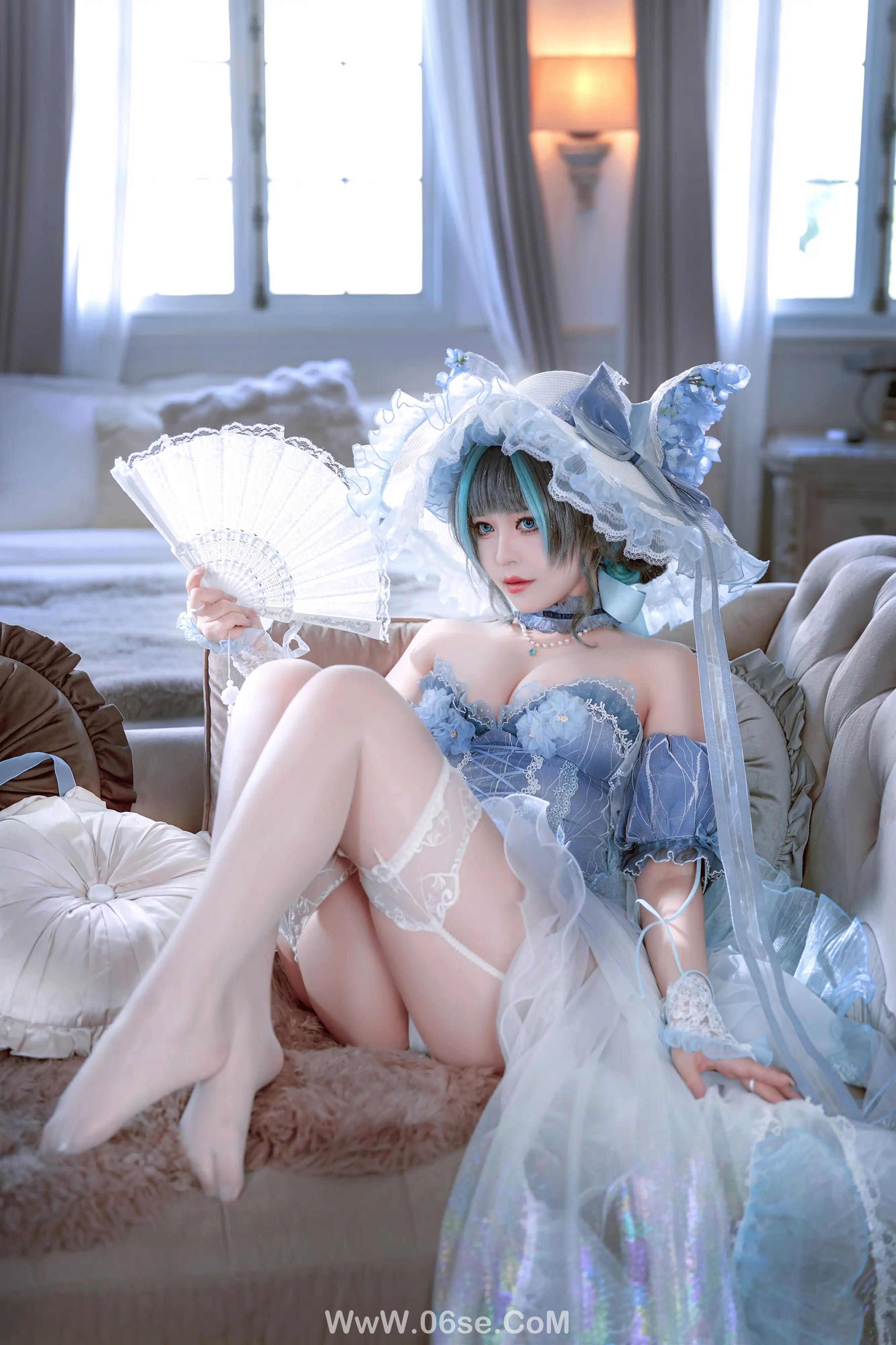 图片[14]-半半子 – 碧蓝航线 柴郡 废稿礼服-六色网