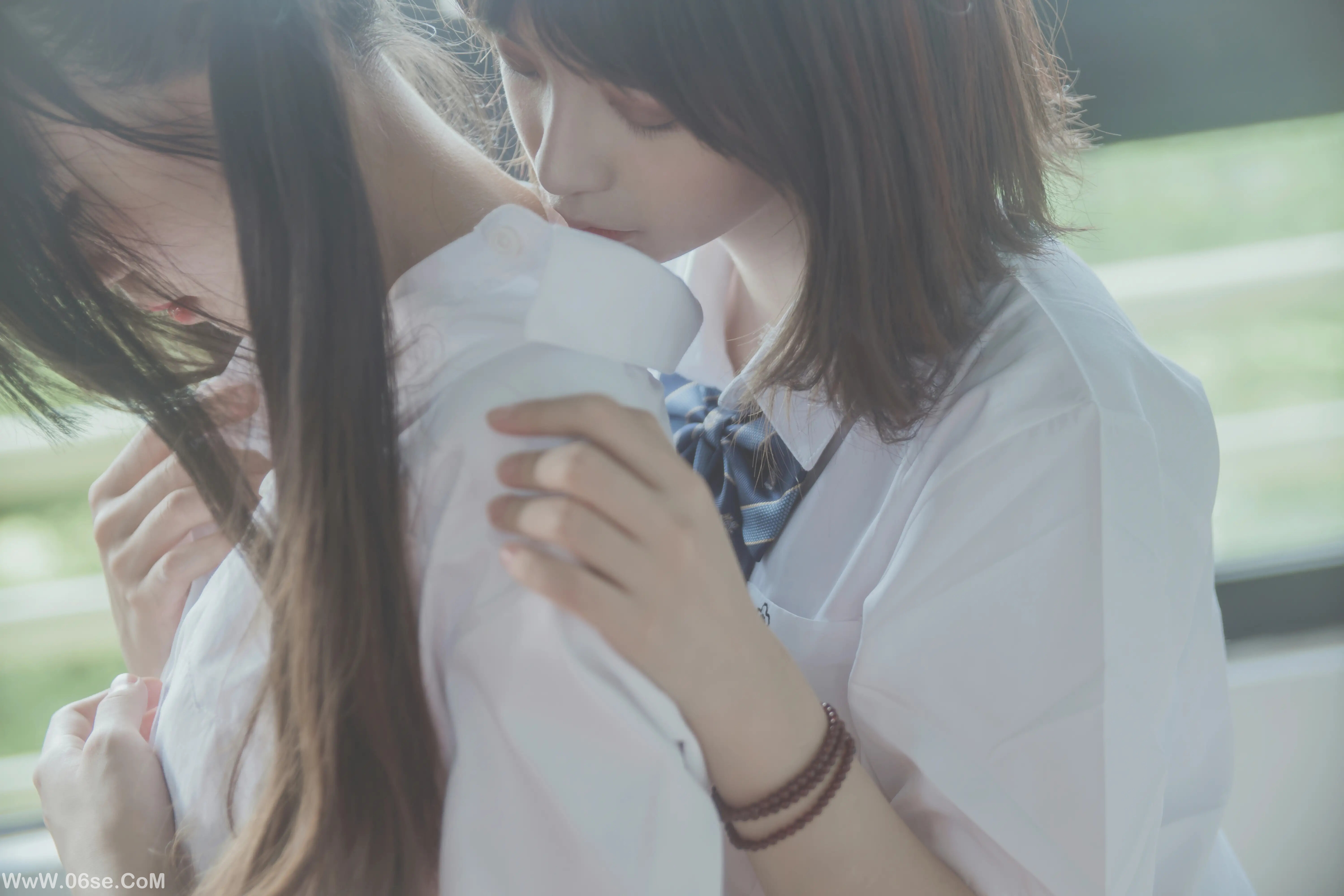 图片[4]-桜桃喵&疯猫ss-JK百合1-六色网