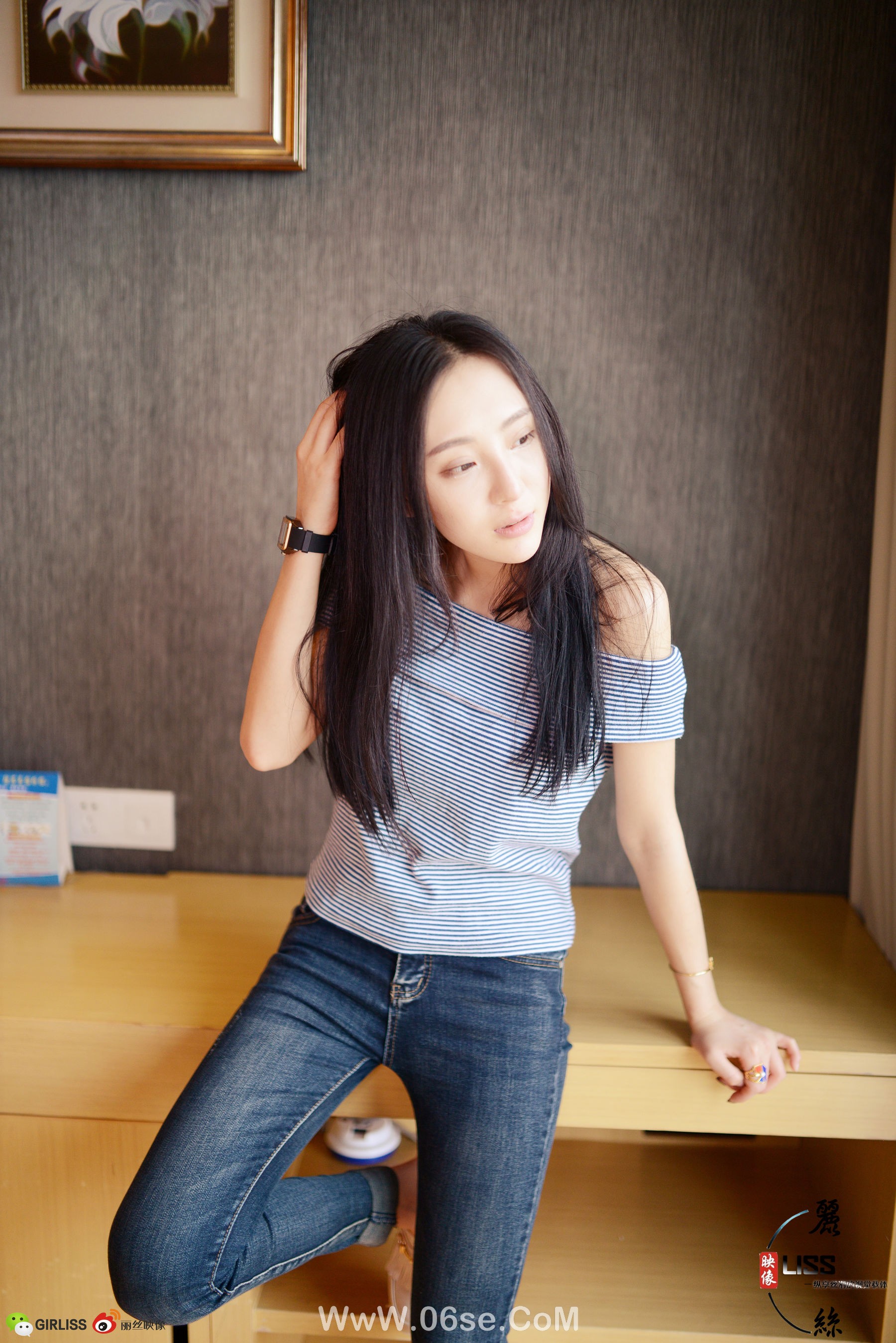 图片[54]-[丽丝映像GIRLISS] – 你的微笑 [100P]-六色网