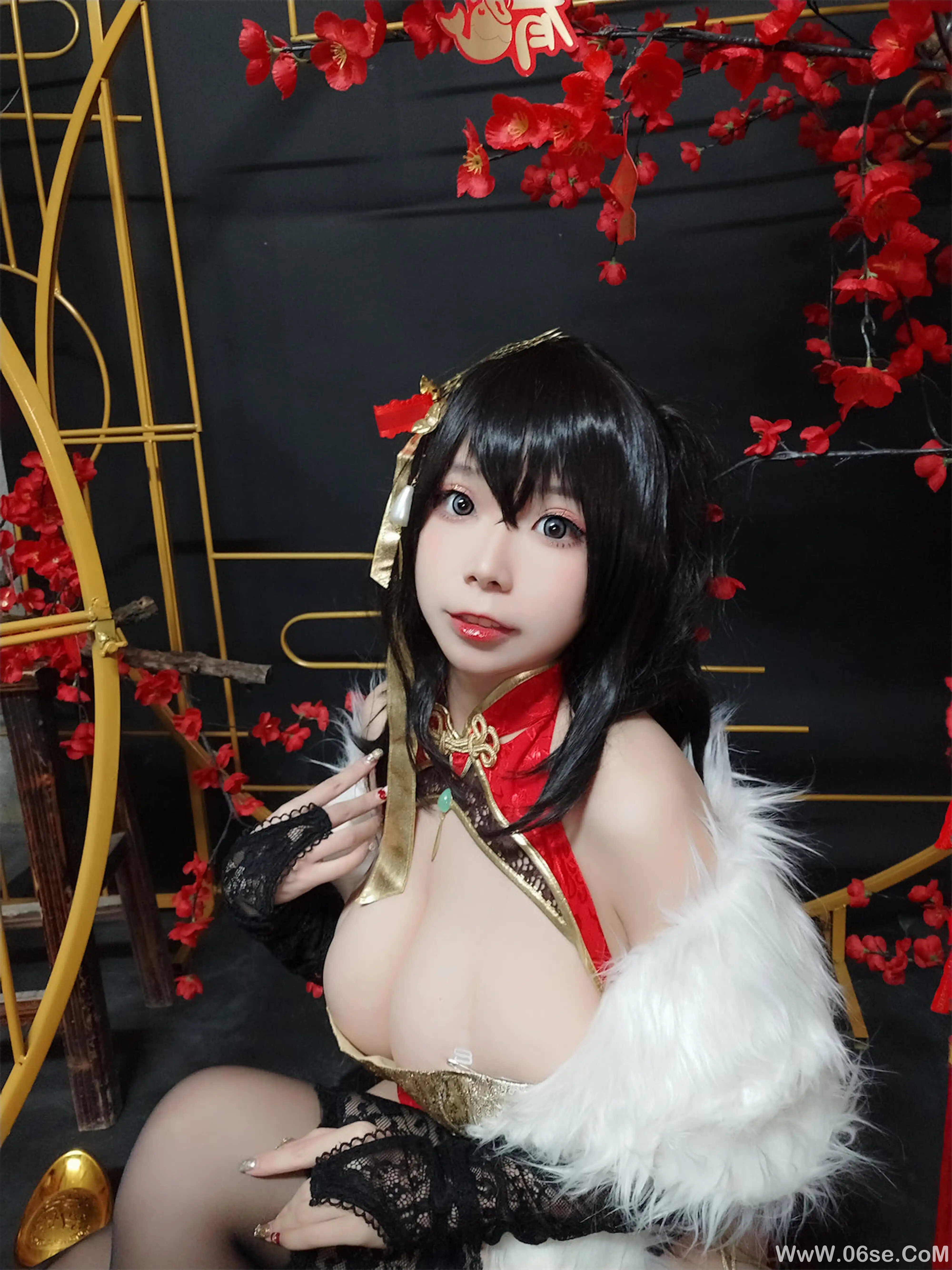 图片[39]-无颜小天使wy 碧蓝航线 大凤红旗袍-六色网