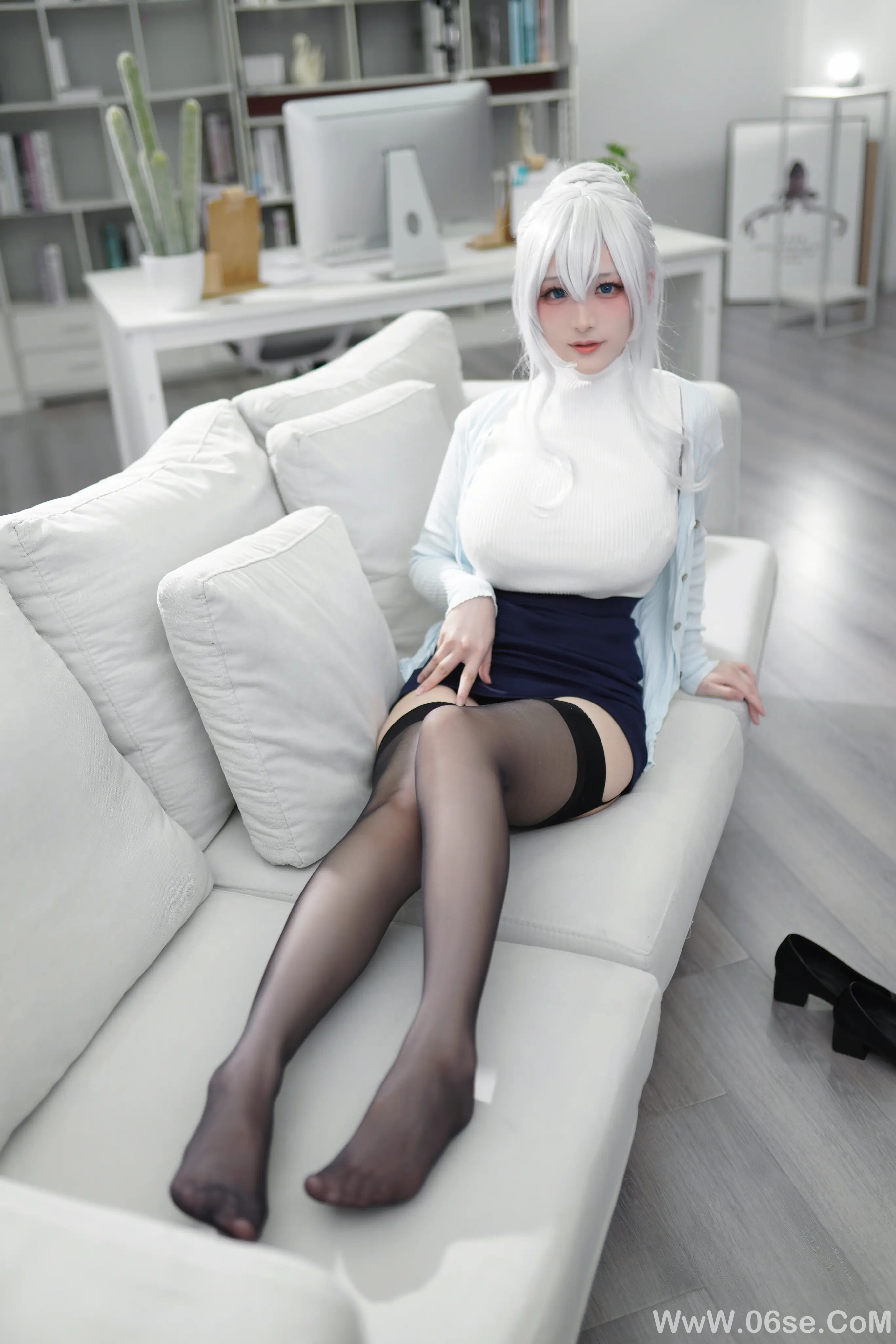 图片[70]-幼愛youmeko 未亡人雪女-六色网