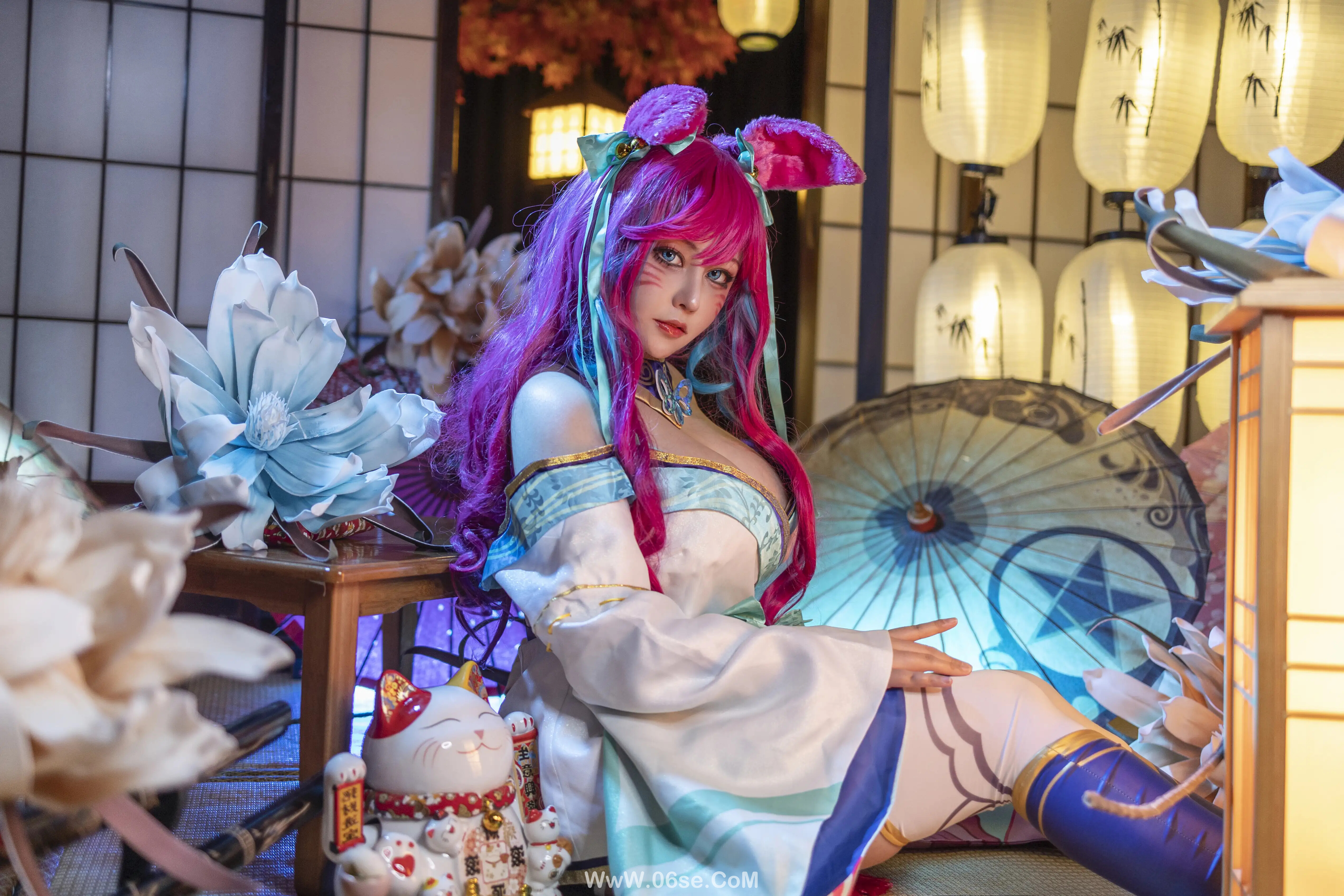 图片[3]-KANEKO_咔喵_英雄联盟_灵魂莲华_阿狸_-六色网