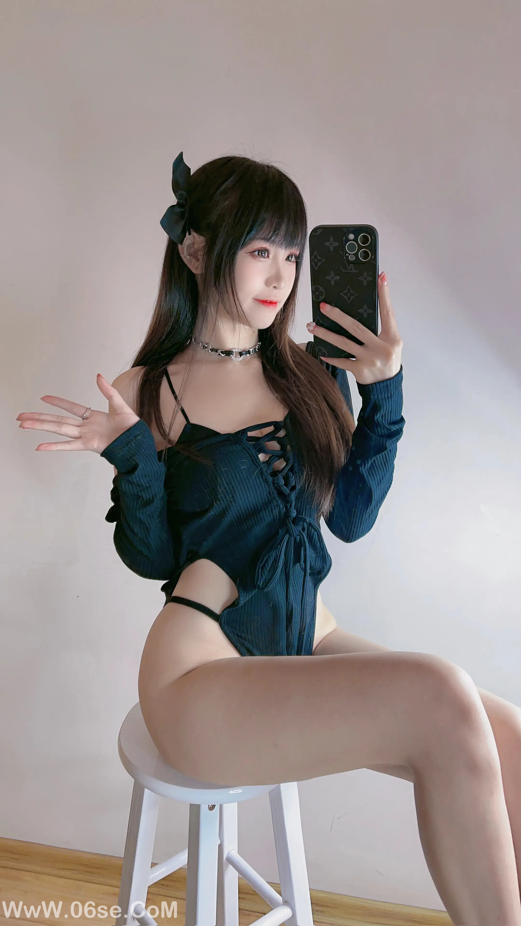 图片[206]-miko酱ww 自拍系列mikoの黑丝01-六色网