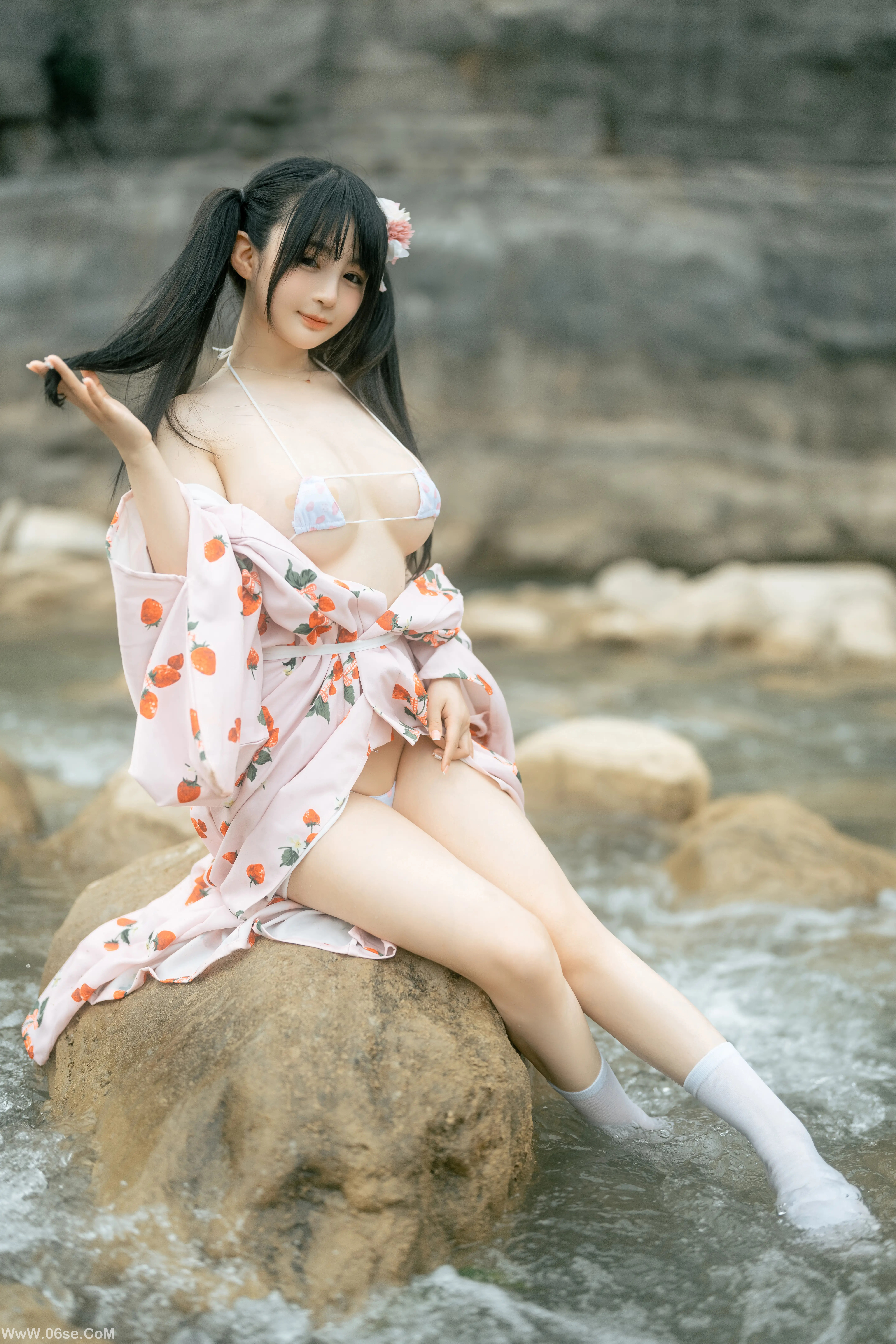 图片[67]-桜井宁宁 浴袍-六色网
