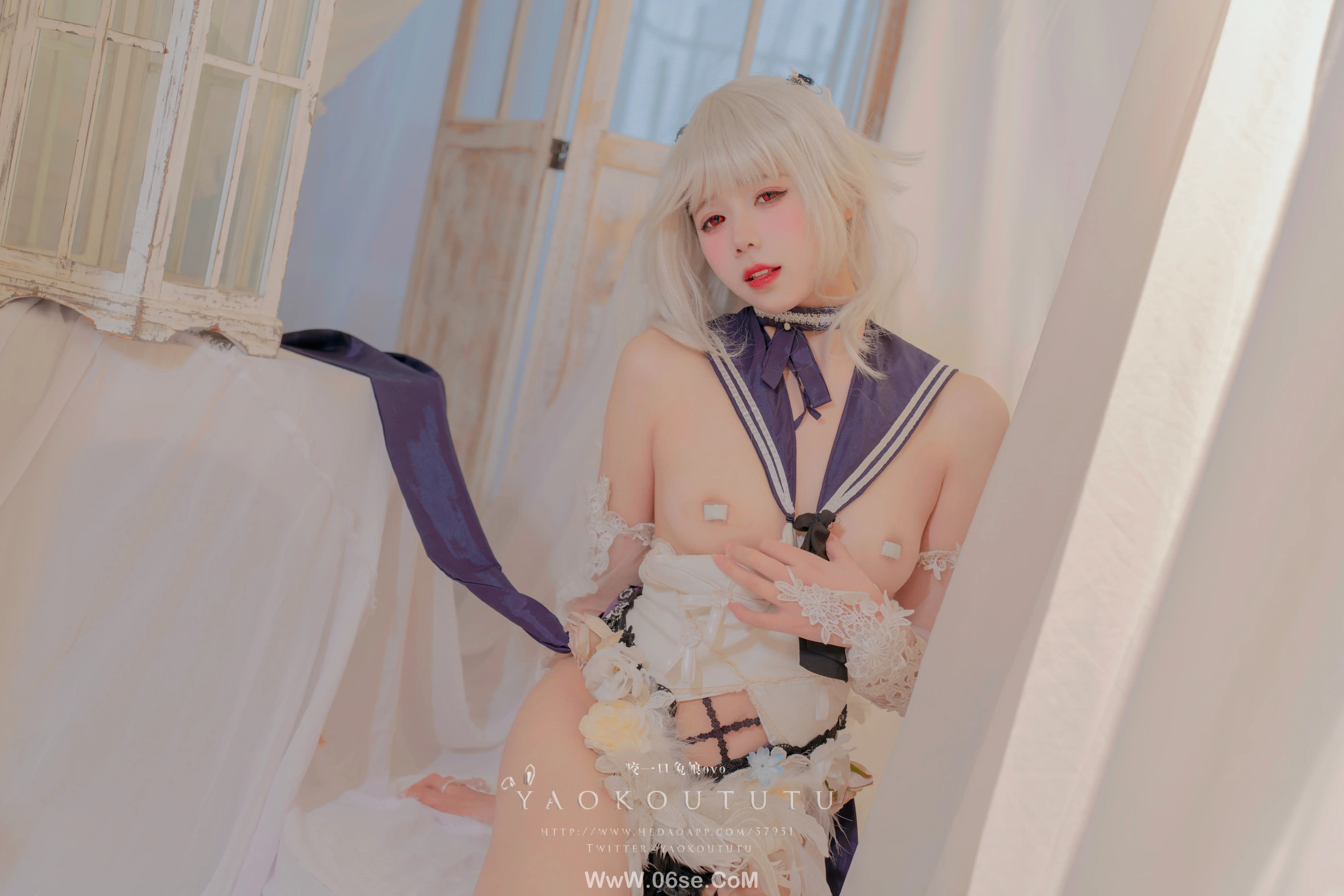 图片[40]-咬一口兔娘 梳妆的大小姐可畏-六色网