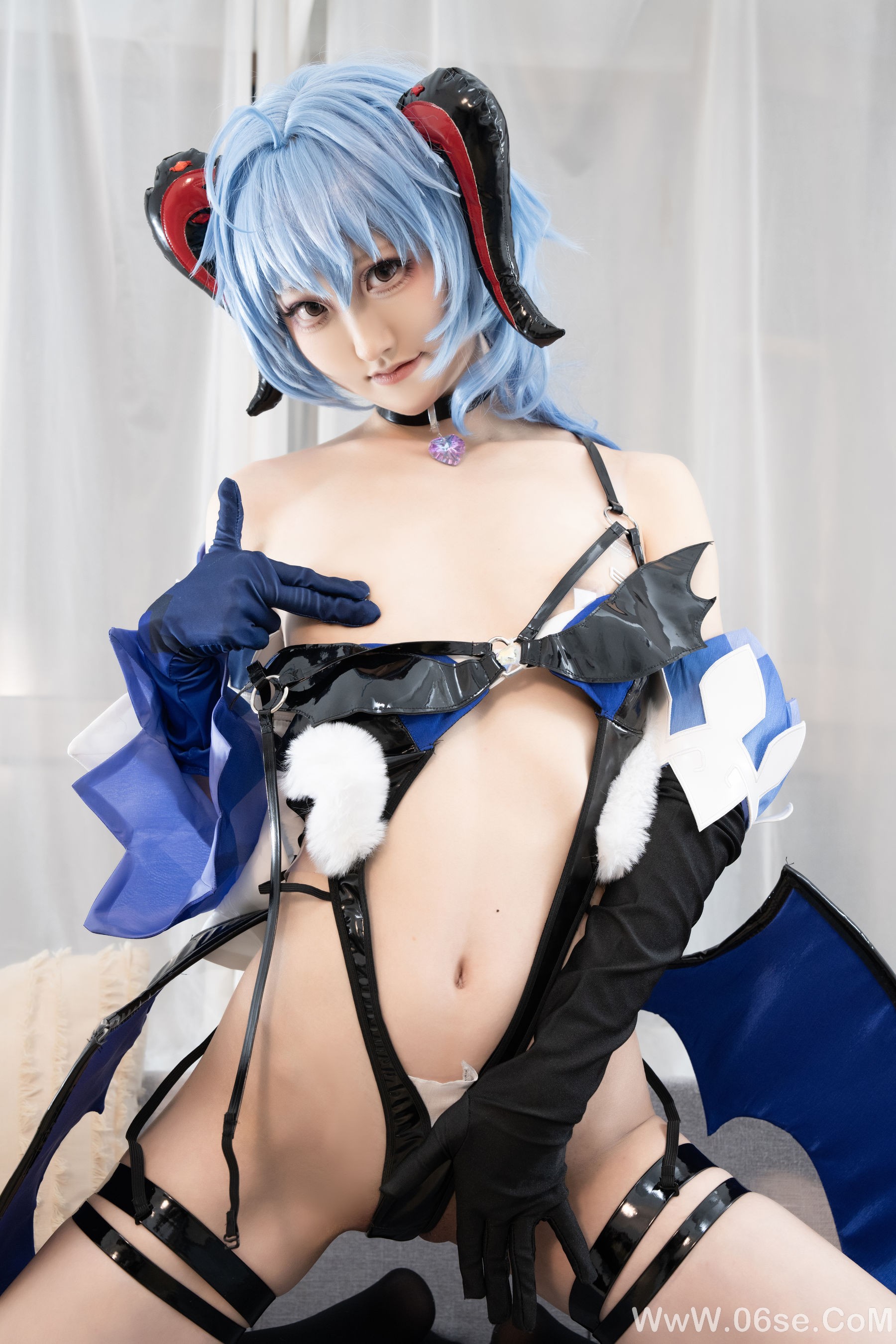 图片[43]-动漫博主 洛璃LoLiSAMA – 优菈＆甘雨 [79P]-六色网