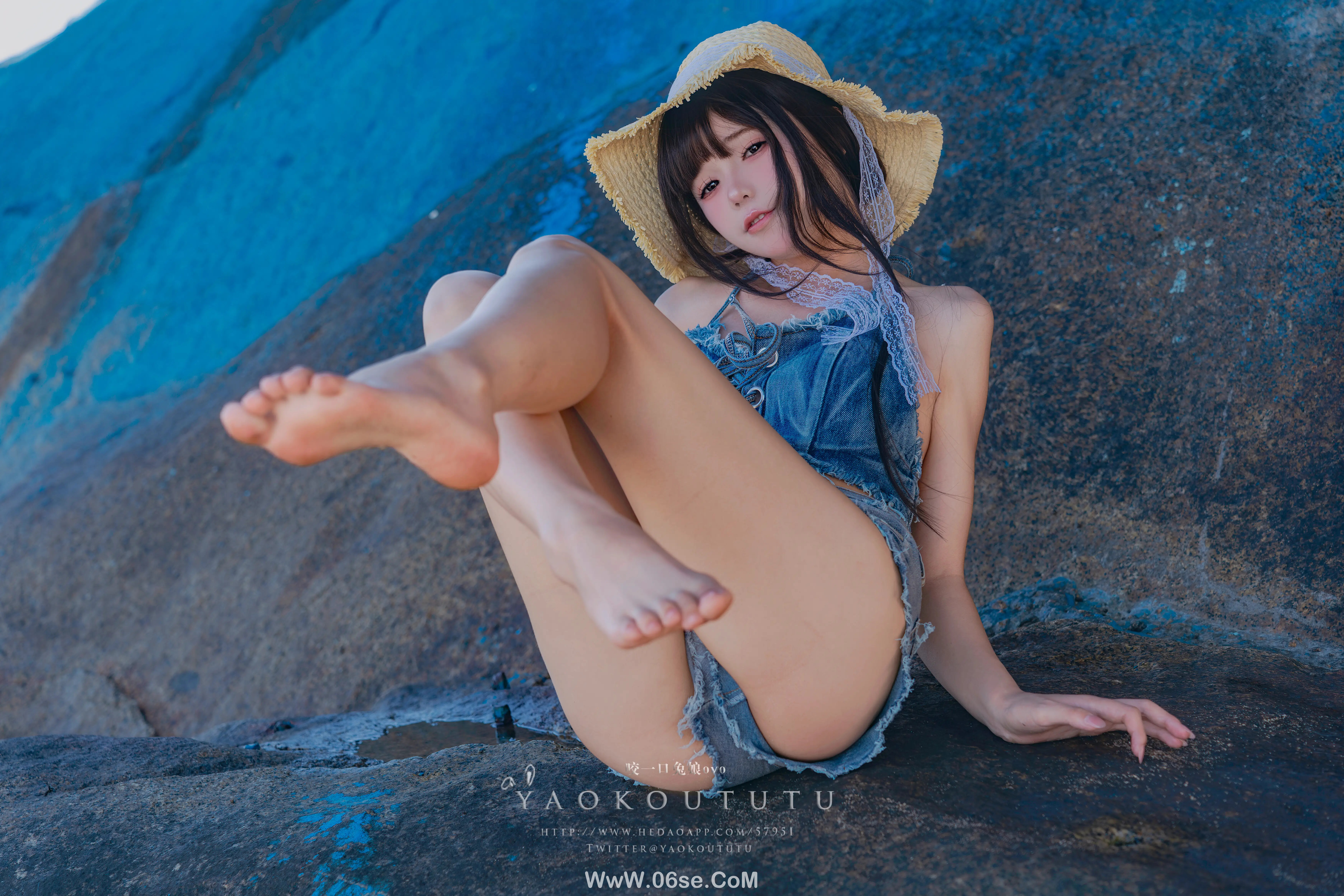 图片[64]-咬一口兔娘 海の夏日-六色网
