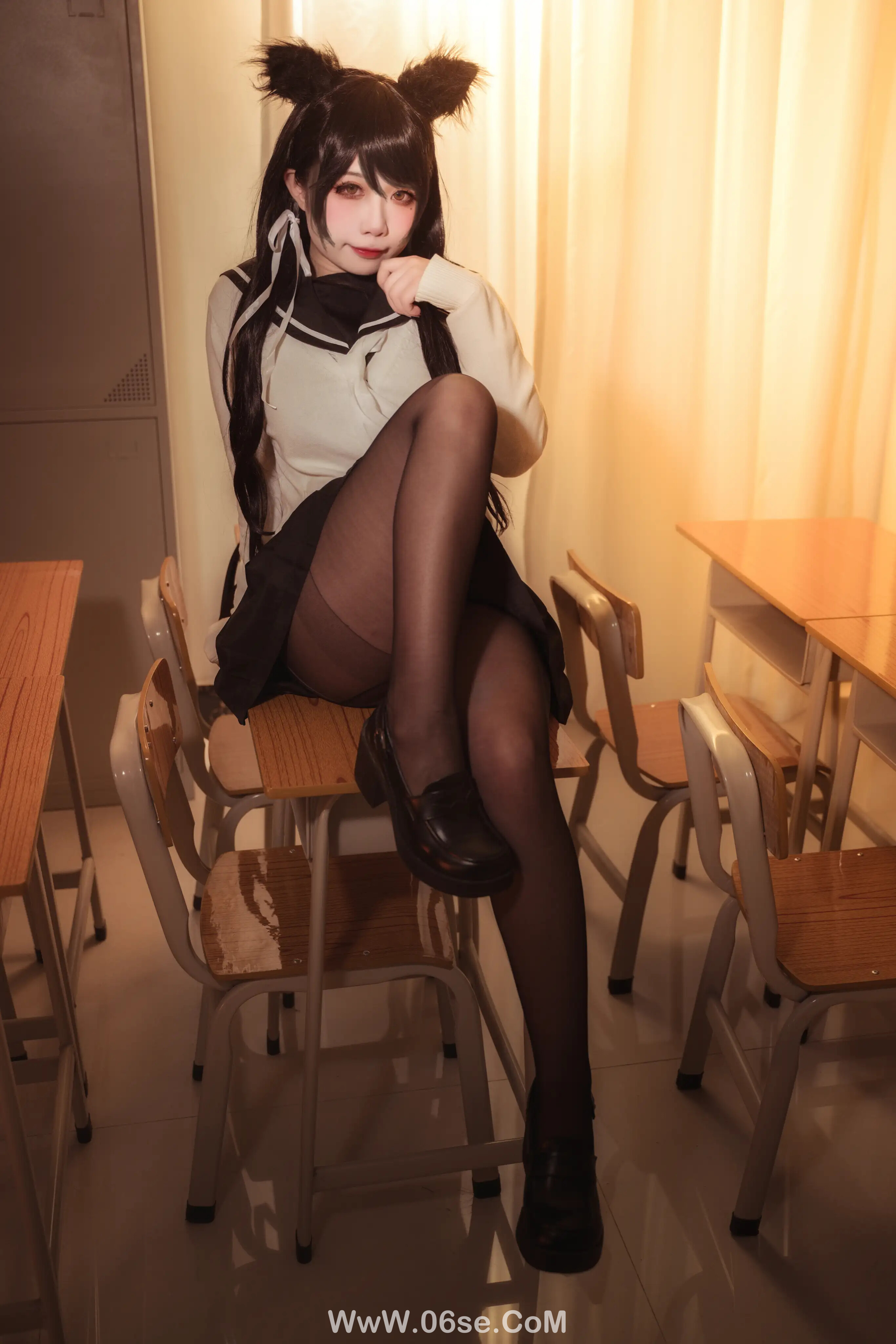 图片[3]-贞子蜜桃 碧蓝航线 爱宕高雄制服-六色网