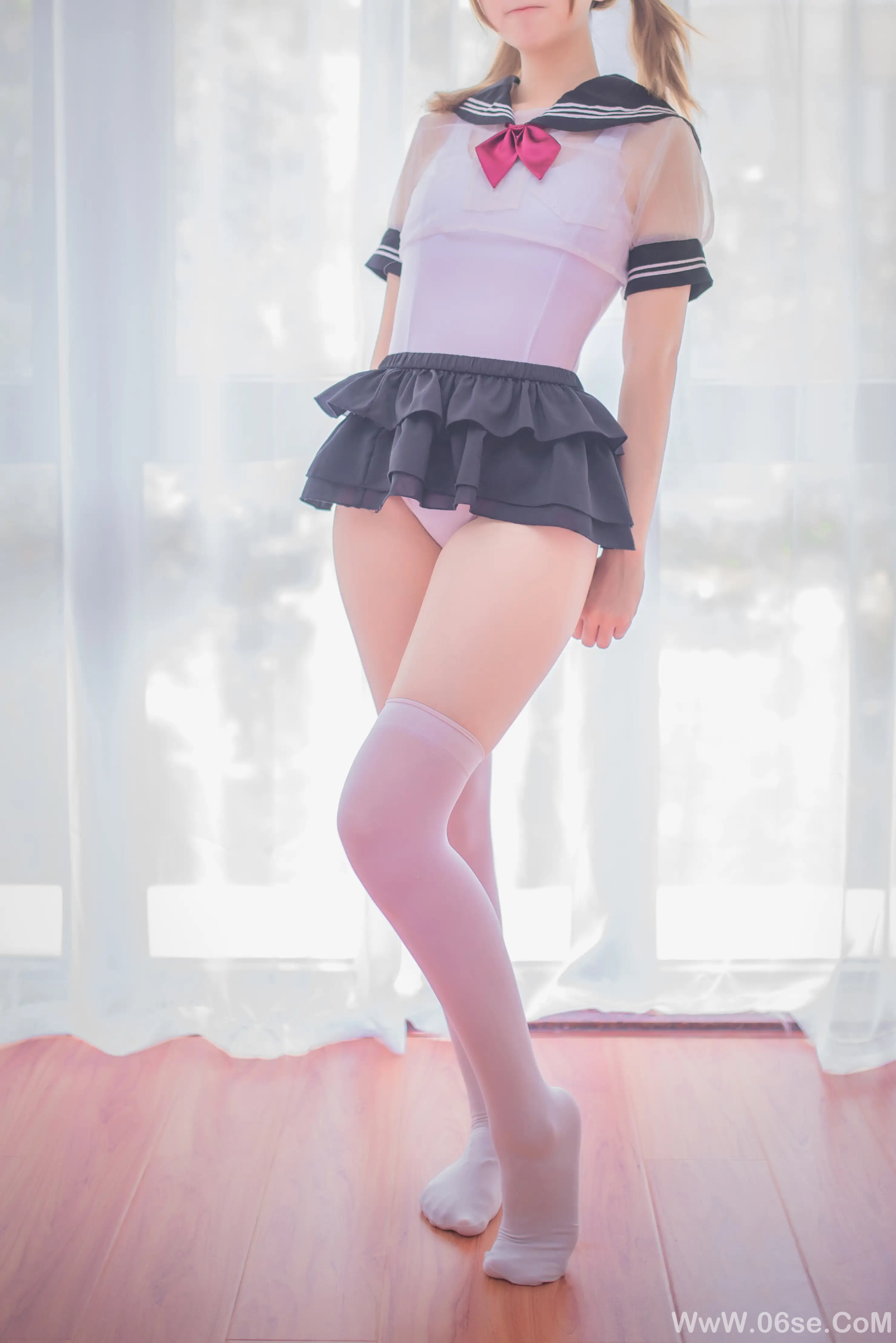 白金Saki - 学生制服-六色网