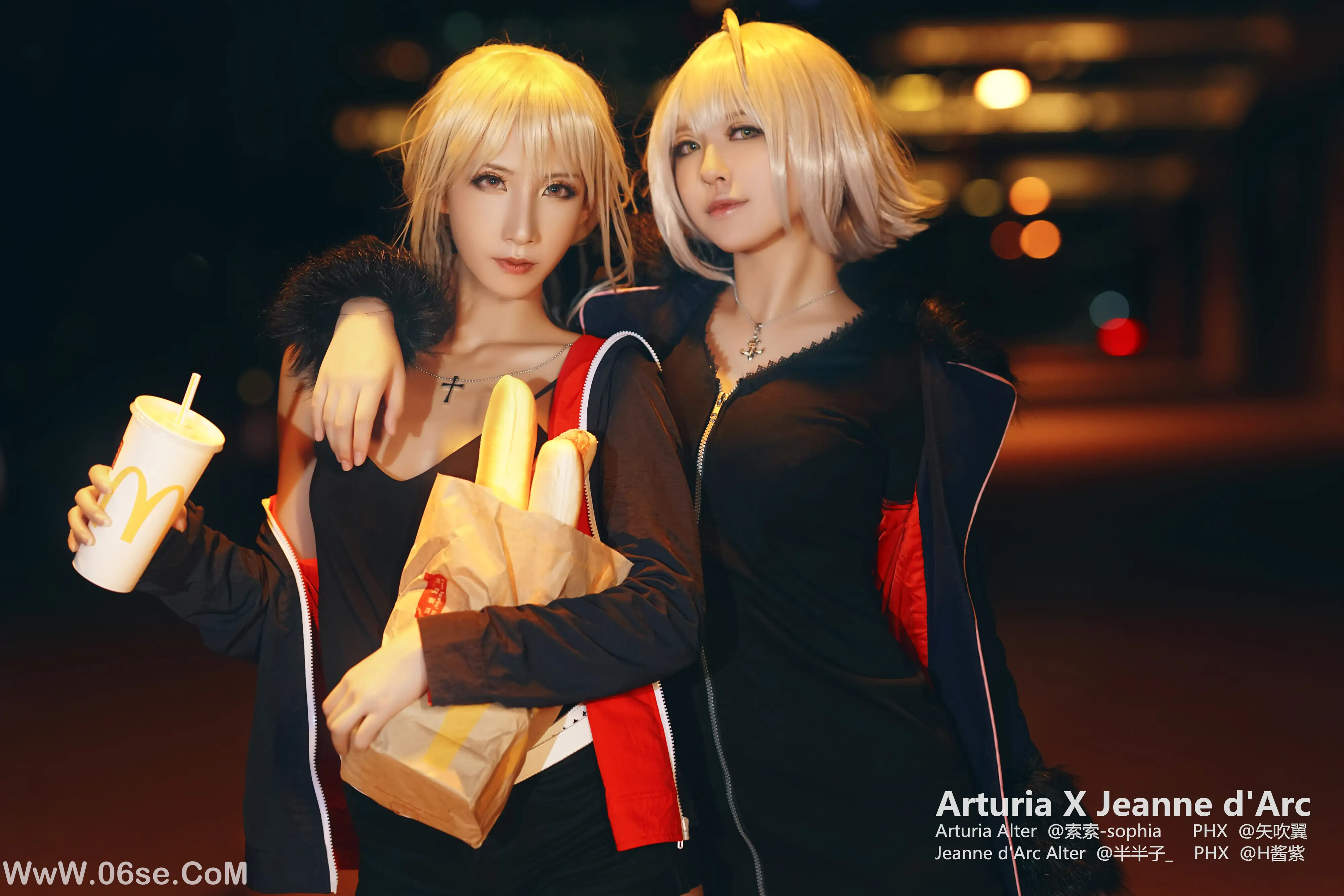 图片[2]-半半子 – FGO·贞德×阿尔托莉雅&索索sophia-六色网