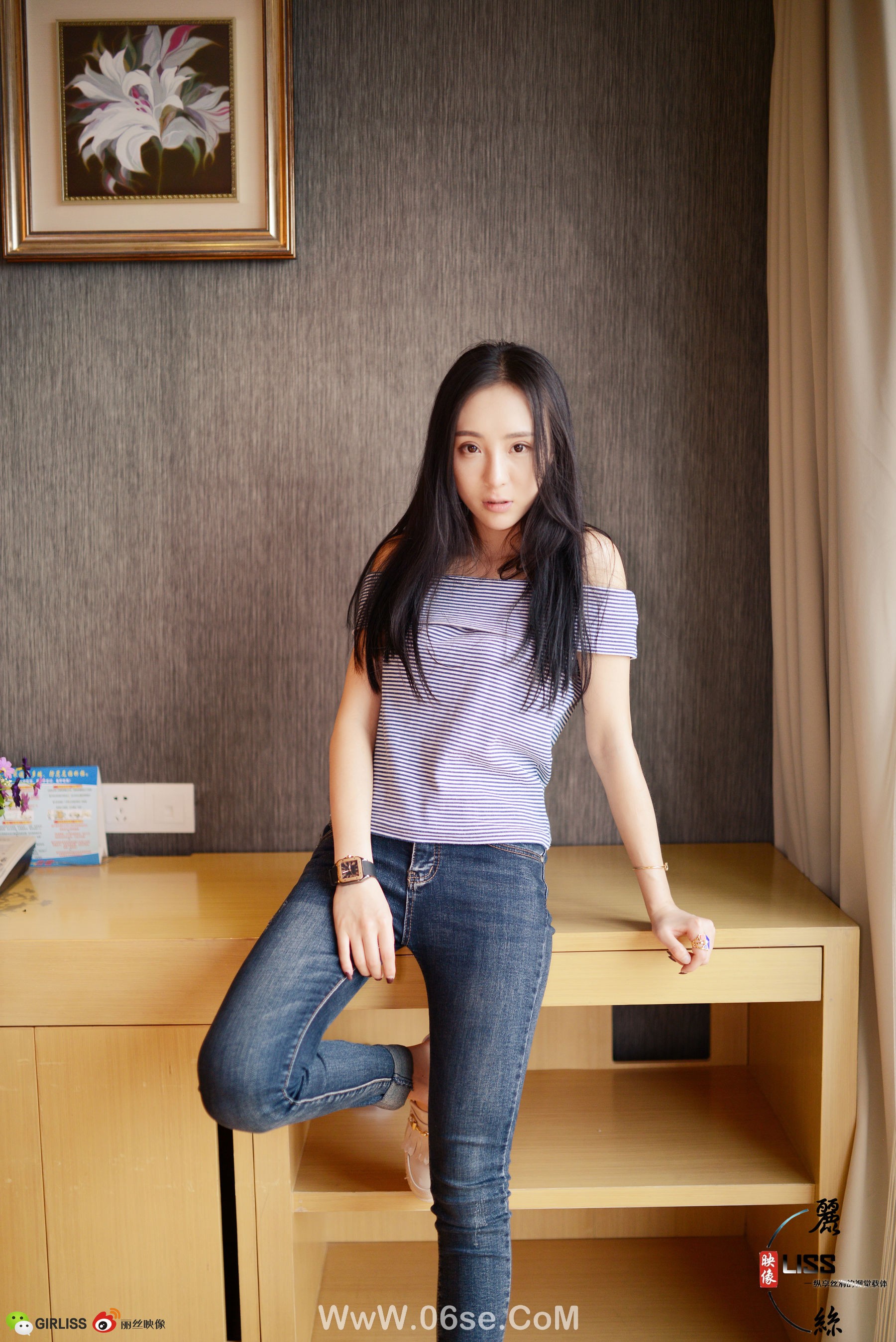 图片[53]-[丽丝映像GIRLISS] – 你的微笑 [100P]-六色网
