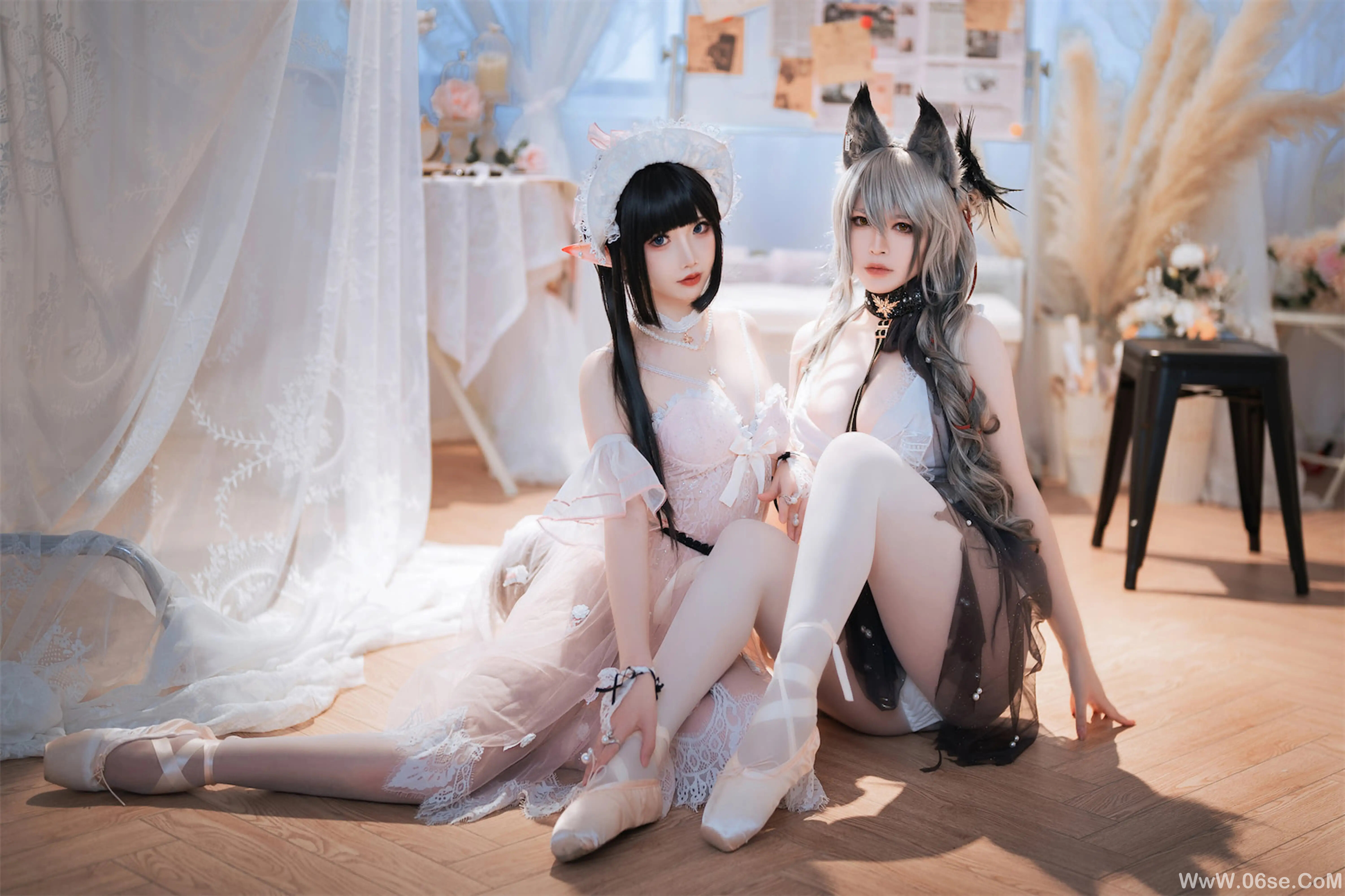 图片[56]-半半子 – Arknights 黑x森蚺バレエ (&面饼仙儿)-六色网