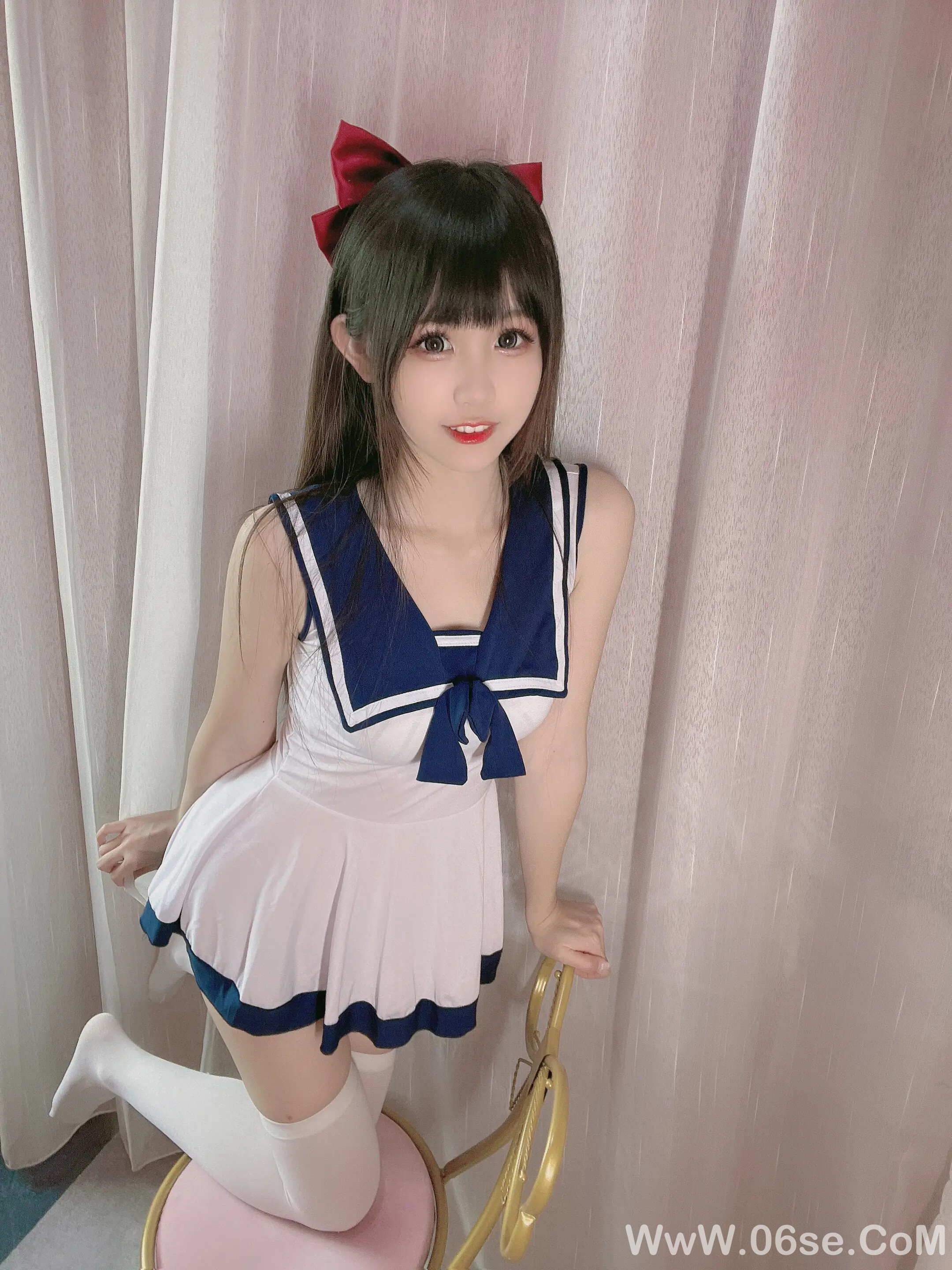 图片[18]-miko酱ww 自拍系列mikoの白丝02-六色网