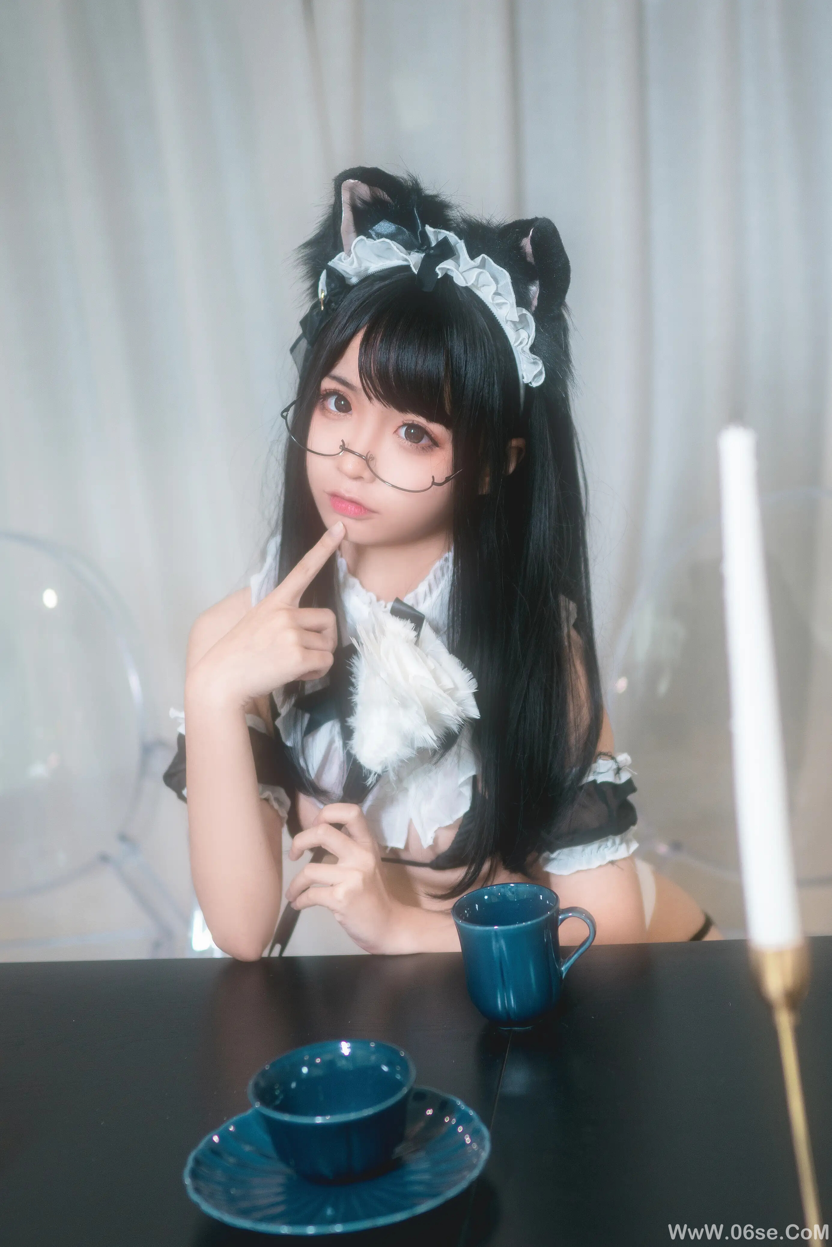 图片[2]-蠢沫沫 – 猫耳女仆-六色网