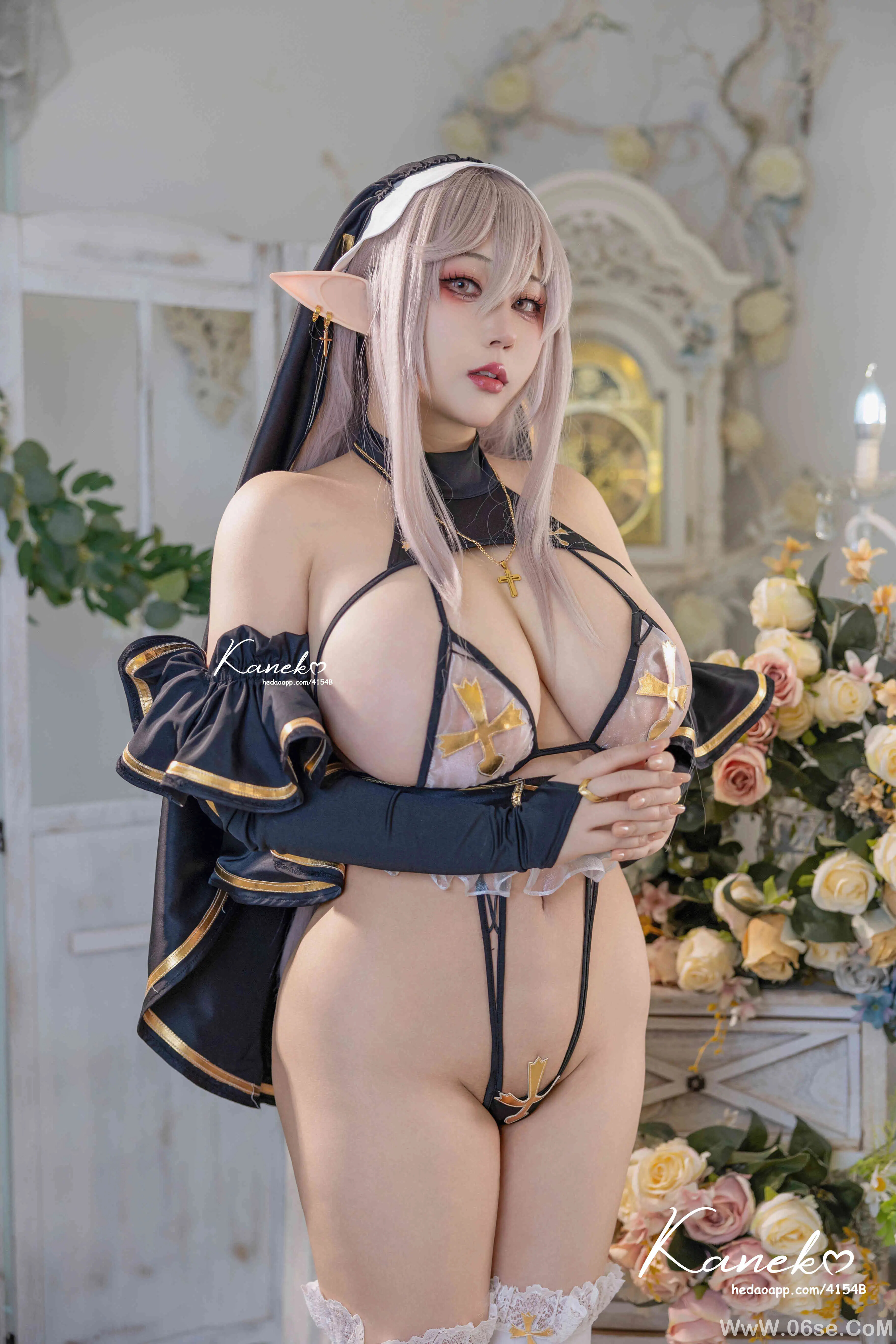 图片[2]-KANEKO_咔喵 – 精灵修女本-六色网