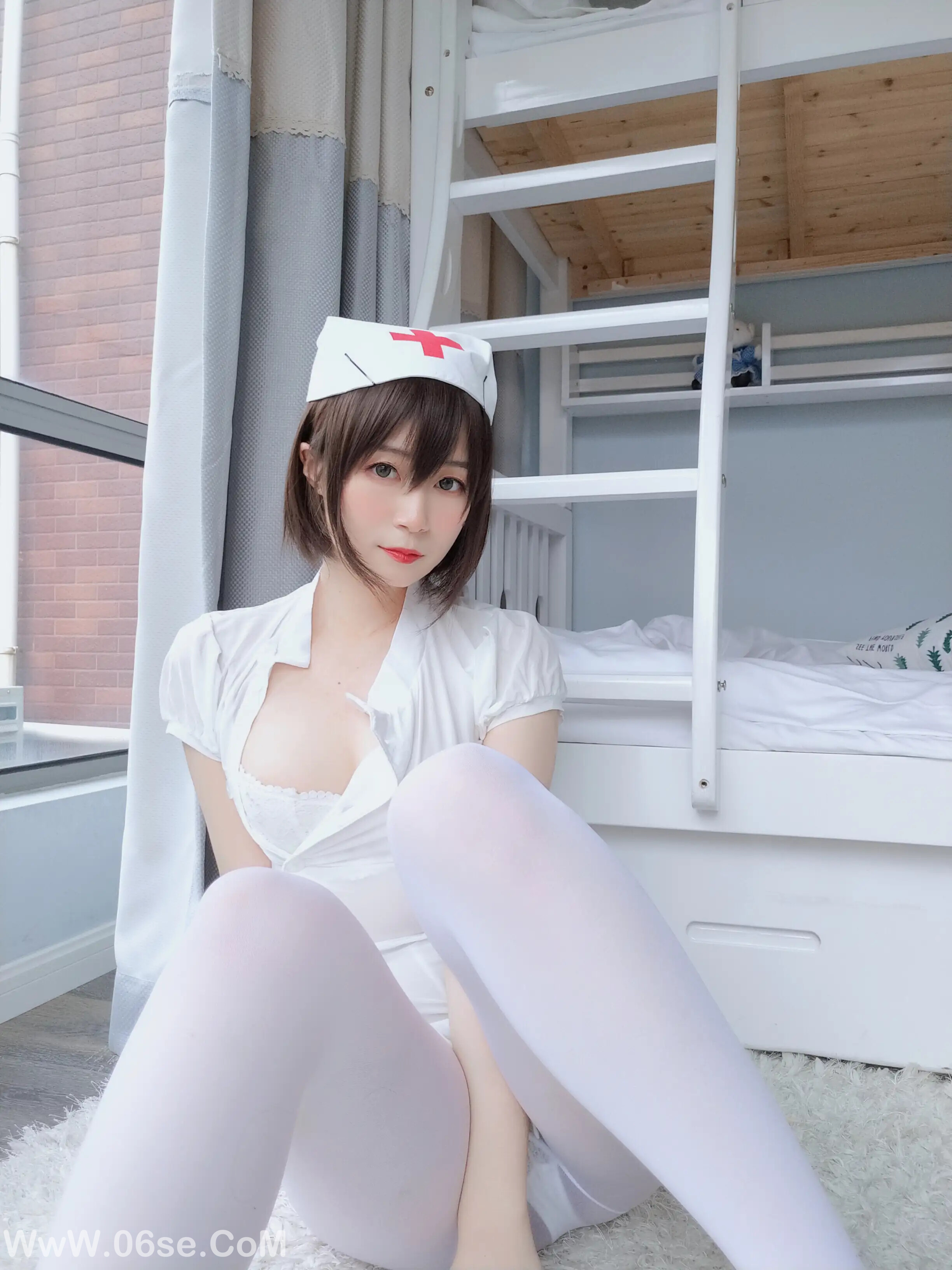 图片[39]-白银81 – 白丝小护士-六色网