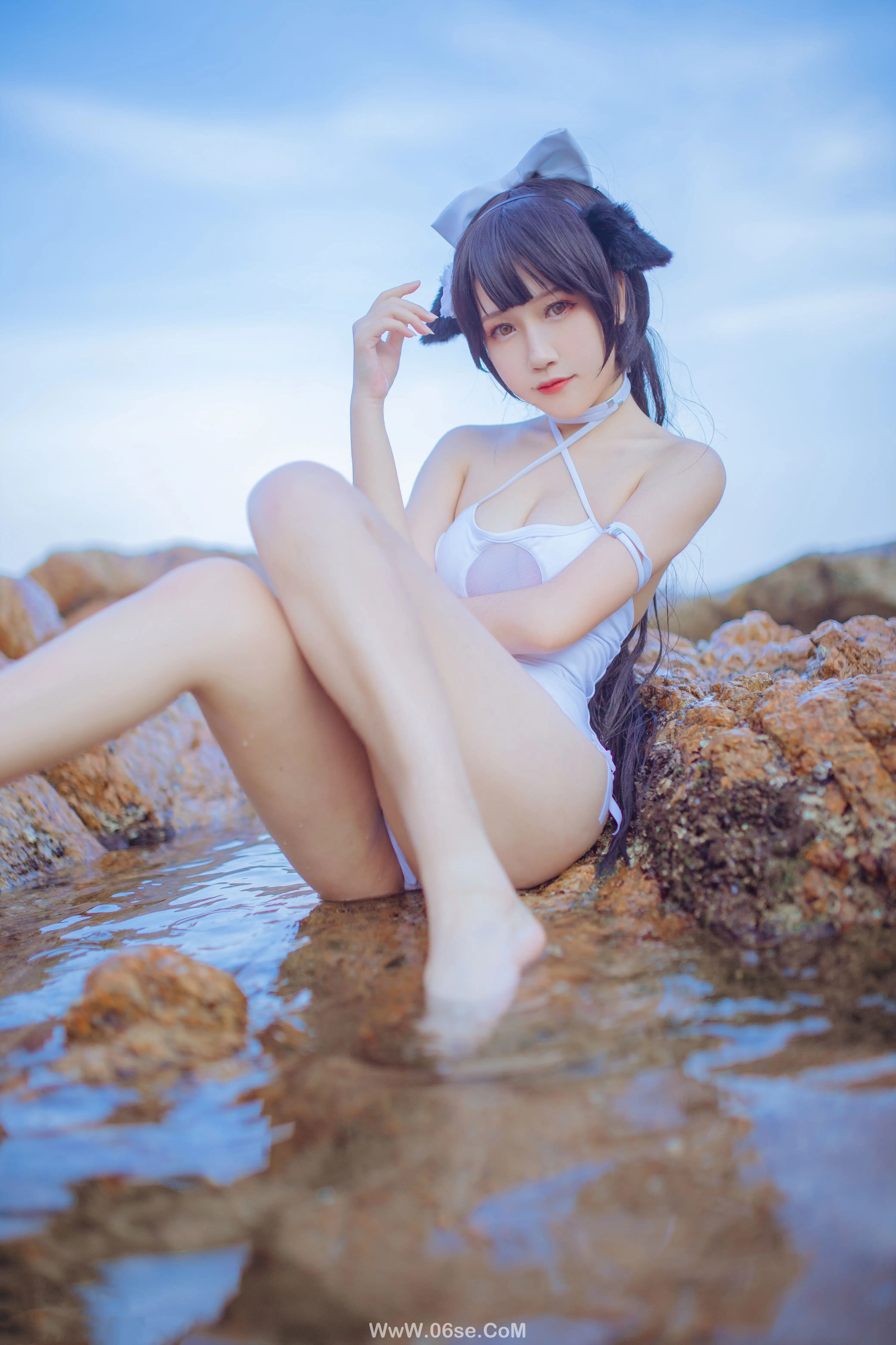图片[19]-不呆猫 – 獒犬海边泳装 (&抖娘利世)-六色网