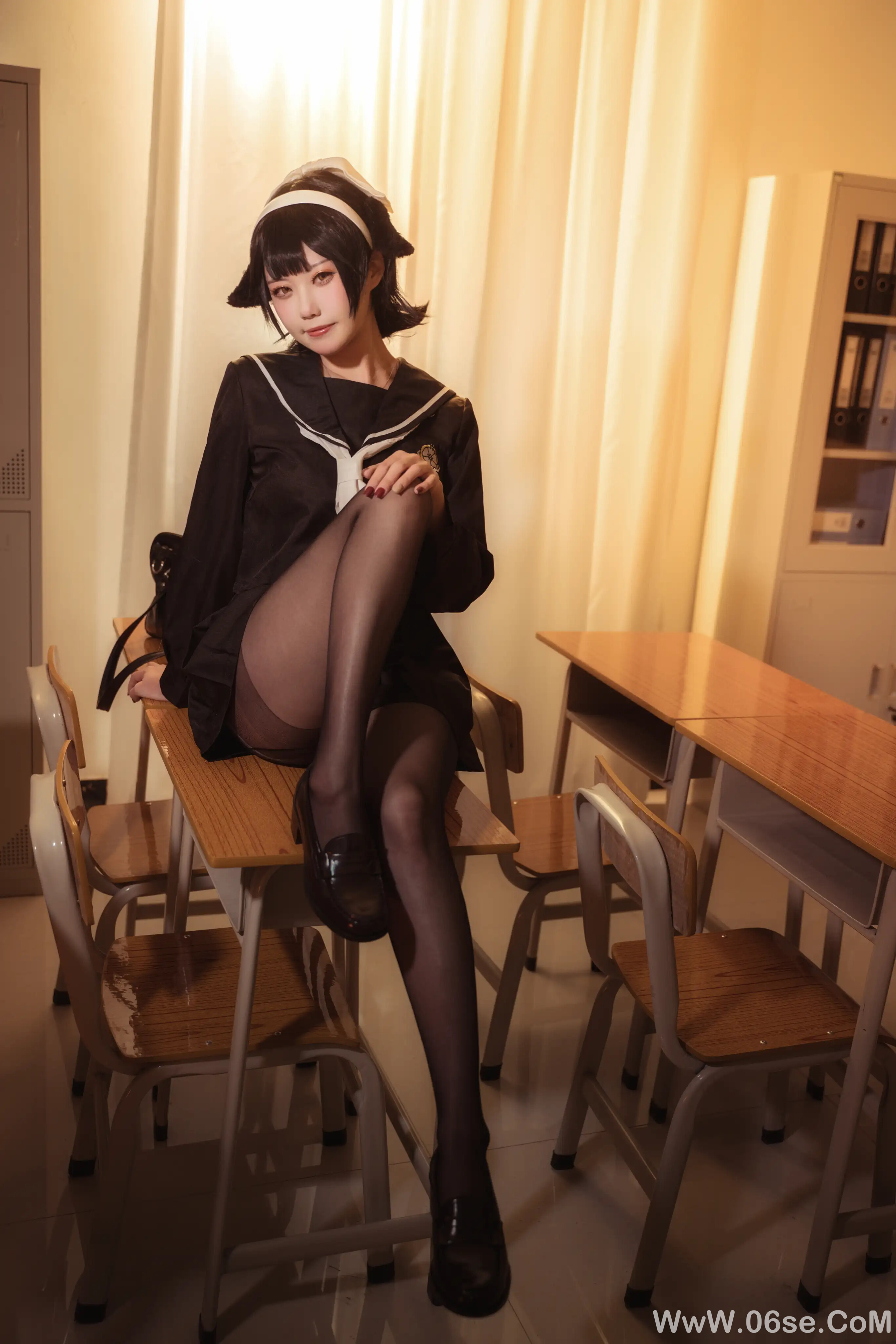 图片[21]-贞子蜜桃 碧蓝航线 爱宕高雄制服-六色网