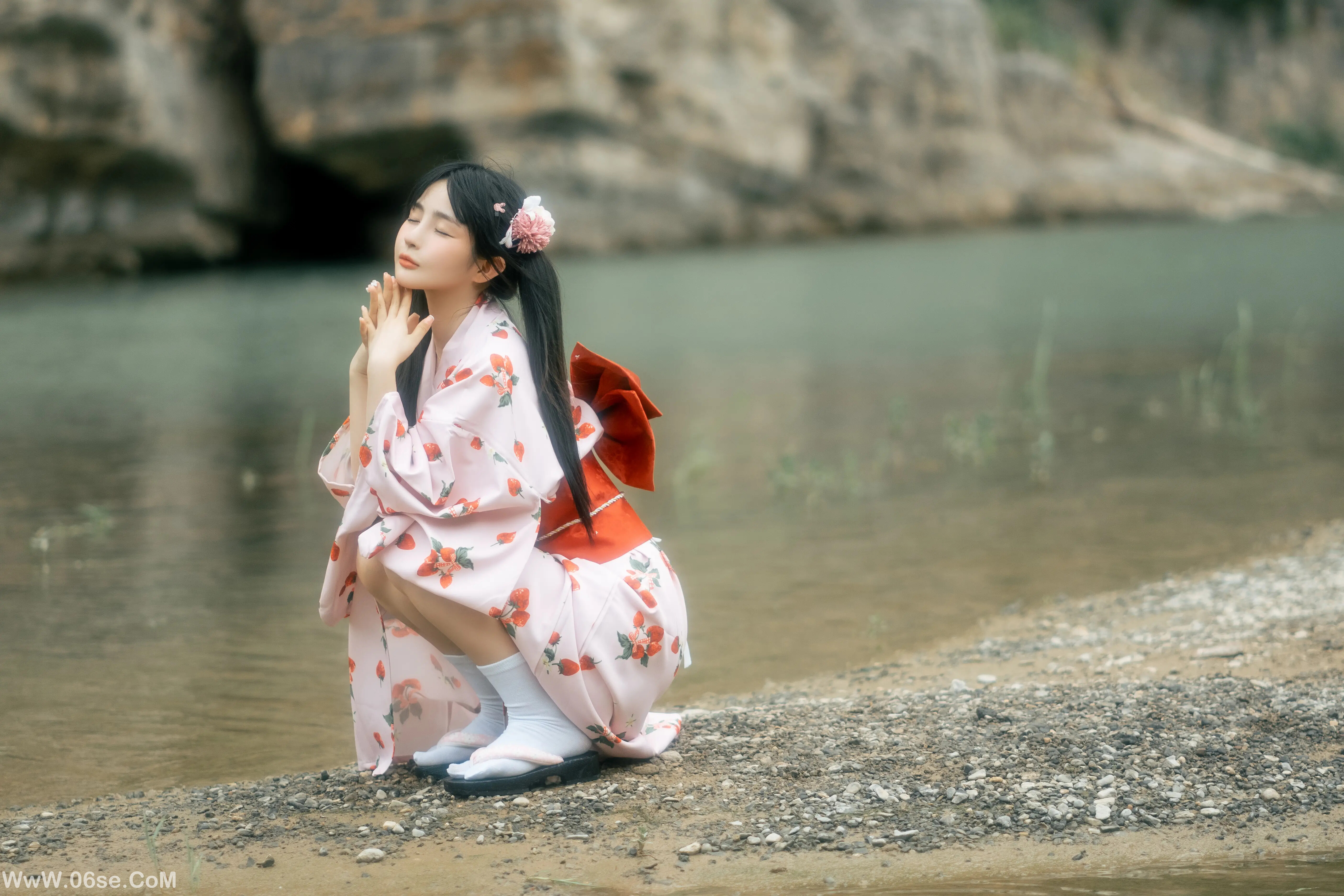 图片[4]-桜井宁宁 浴袍-六色网