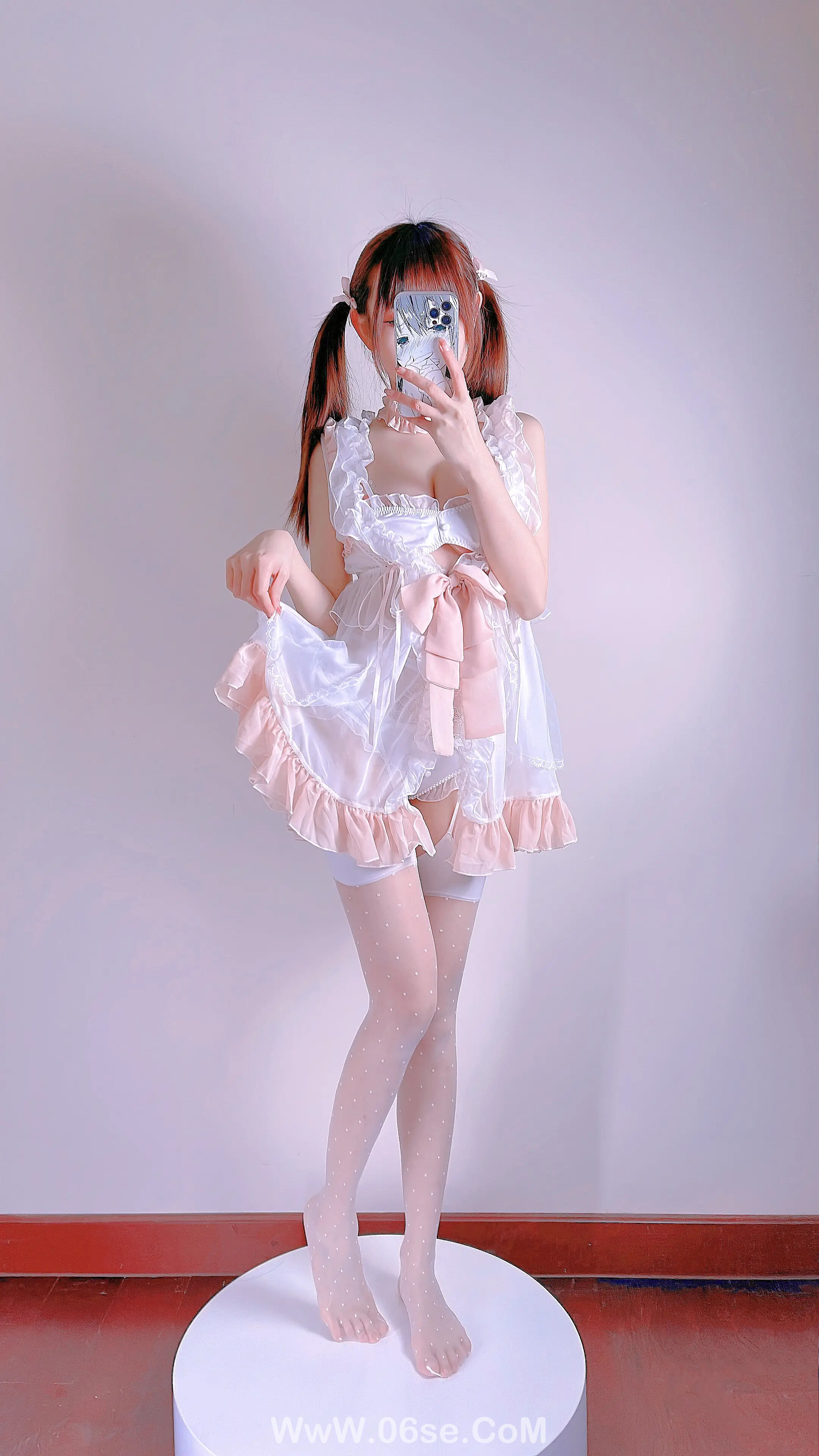图片[185]-miko酱ww 自拍系列mikoの白丝02-六色网