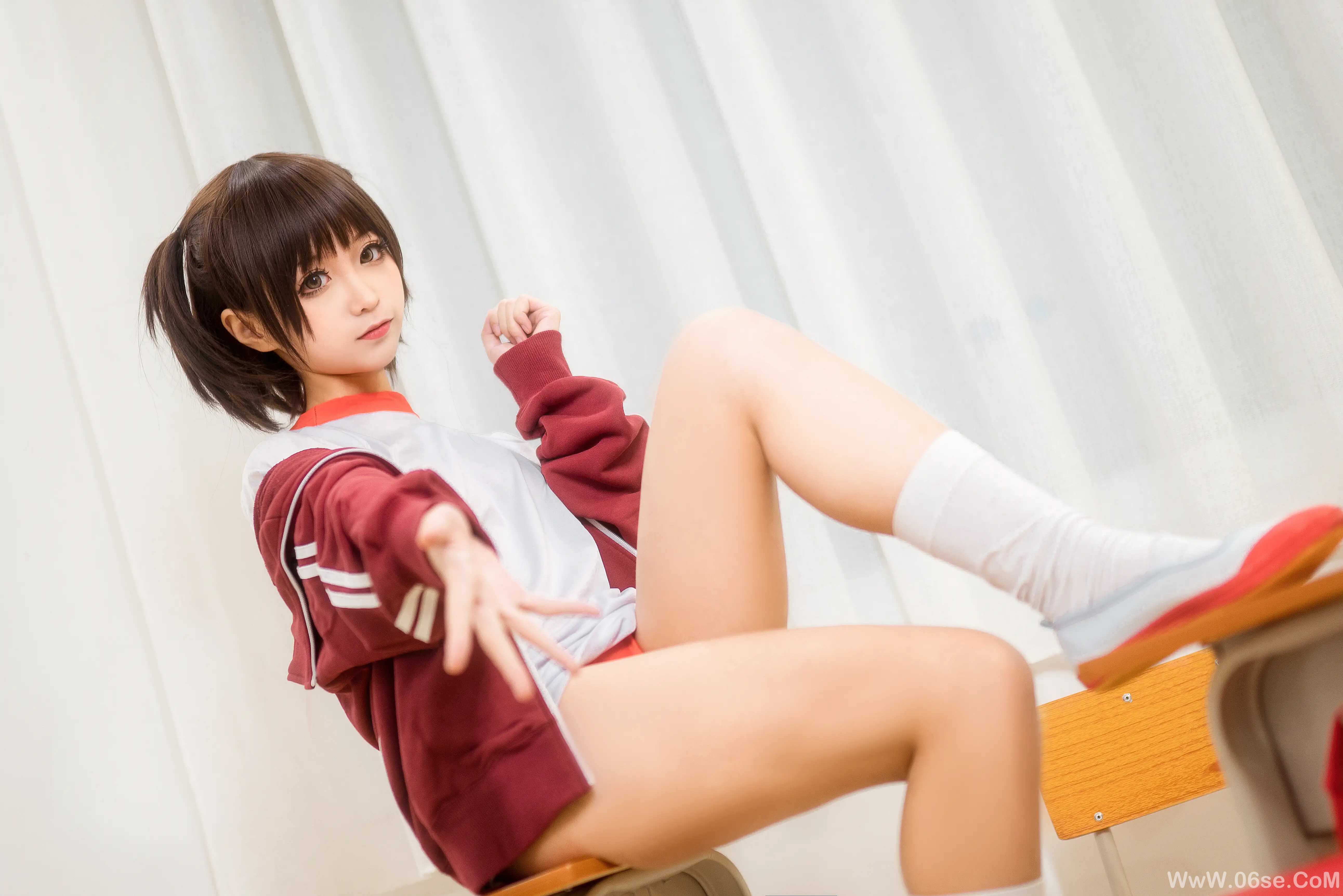 图片[5]-蠢沫沫 – 体操服红-六色网