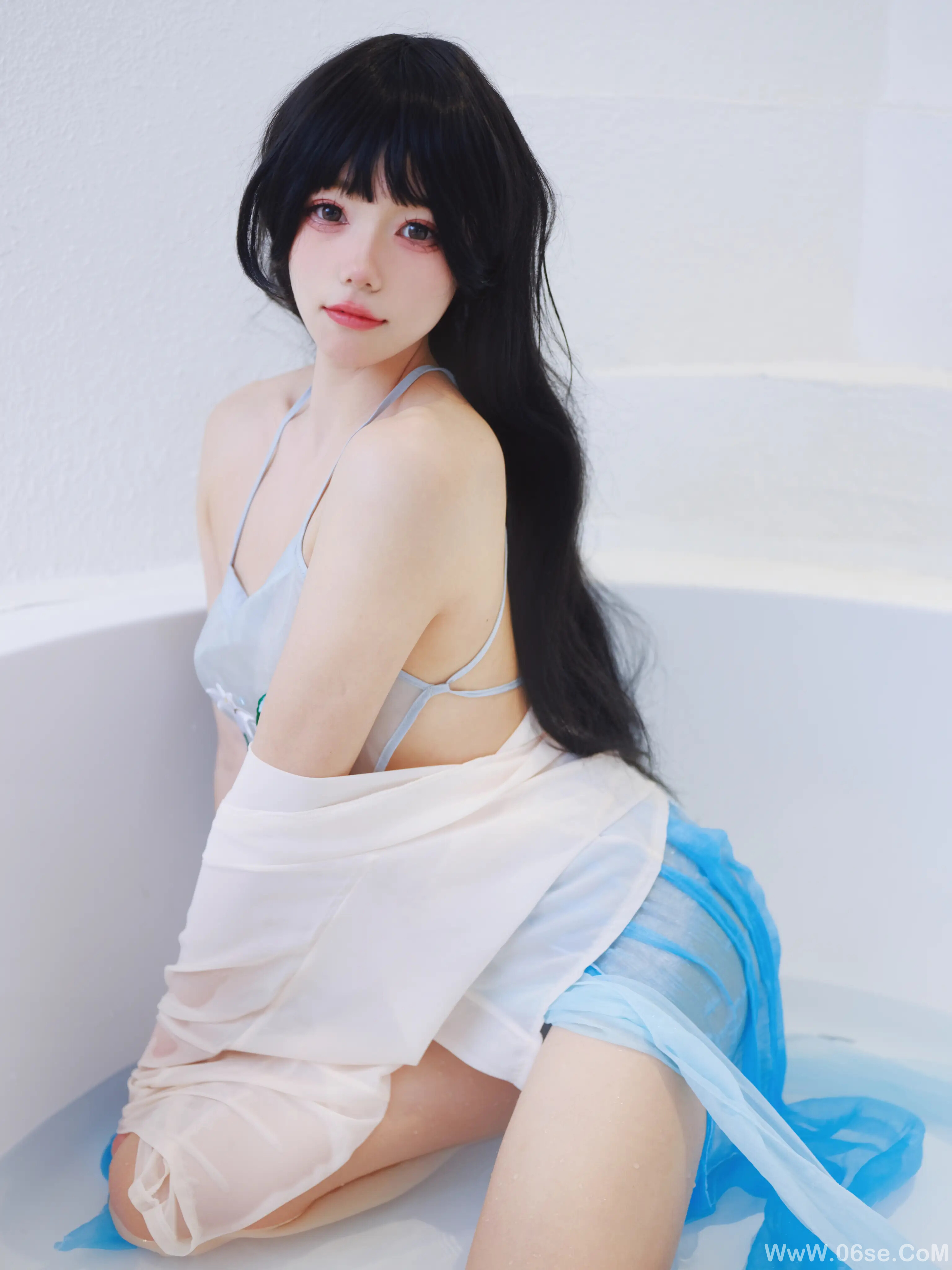 图片[3]-咬一口兔娘 古风情趣三套-六色网