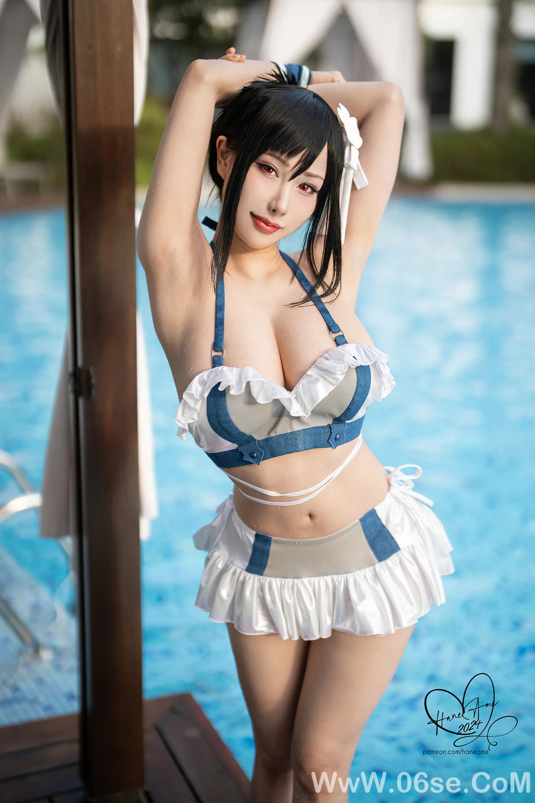 图片[43]-雨波_haneame_final_最终幻想_–_蒂法泳装_-六色网