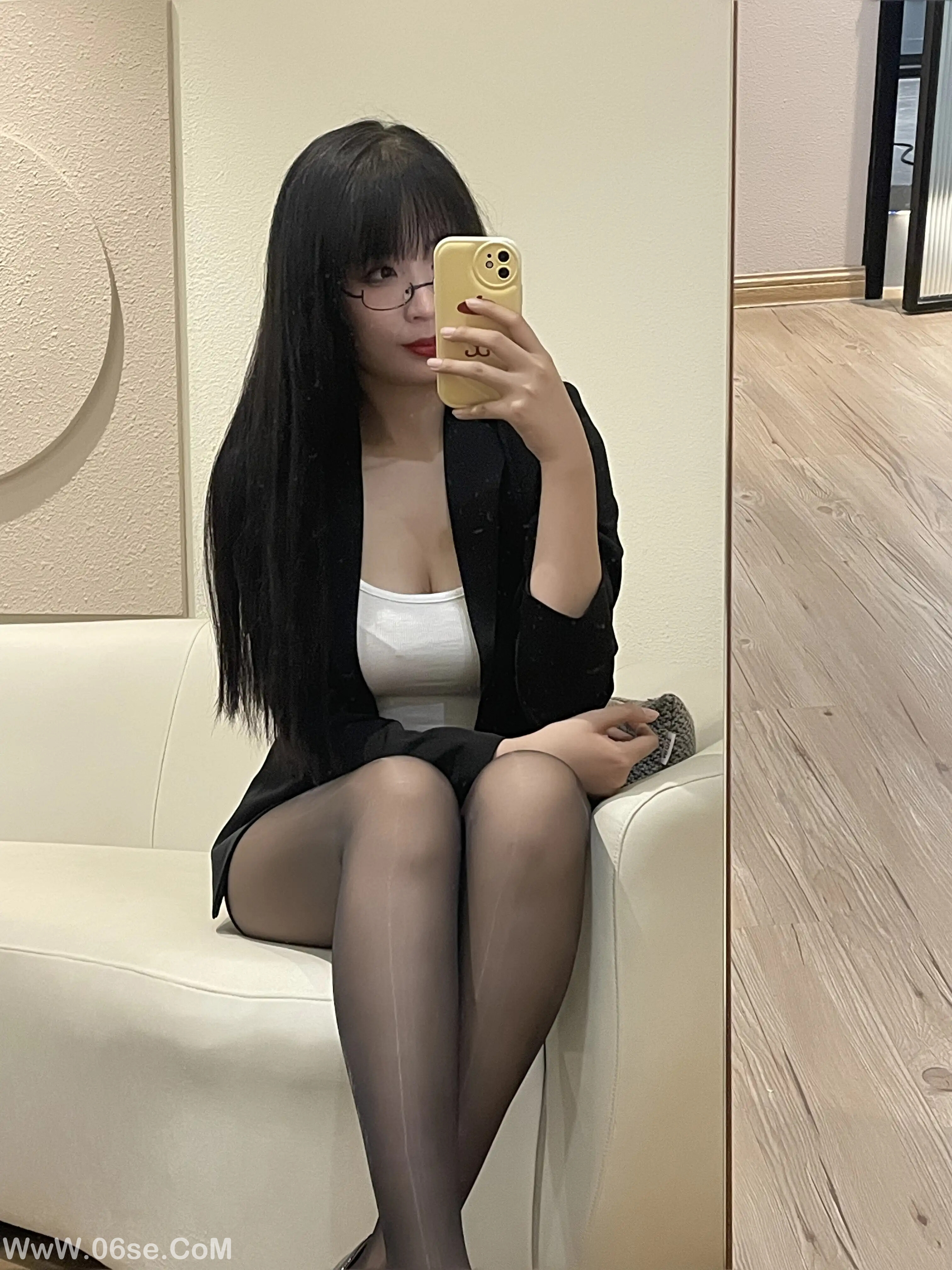 图片[67]-轩萧学姐 – 下班后的ol-六色网