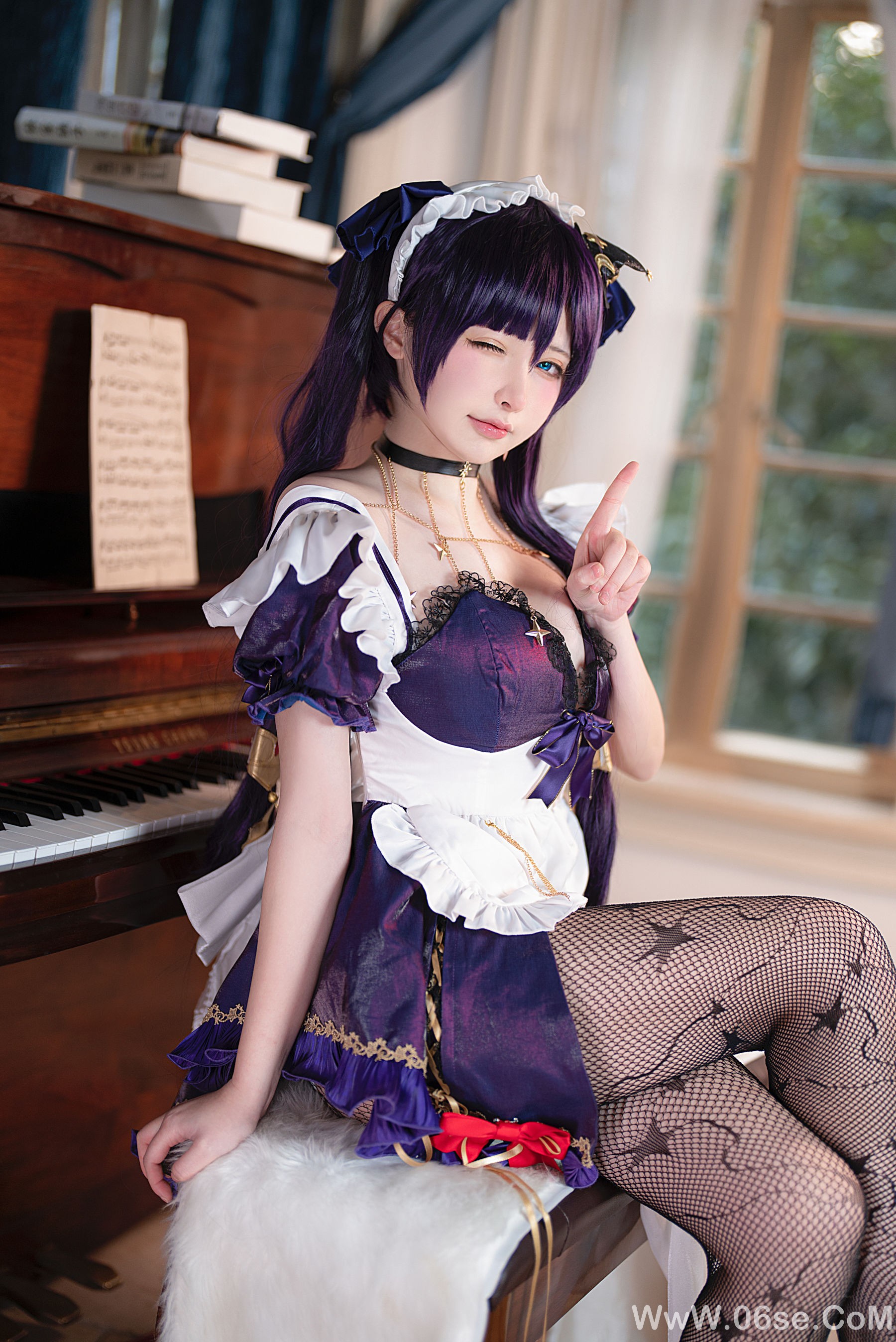 图片[9]-樱梨梨 – 莫娜女仆 [33P]-六色网