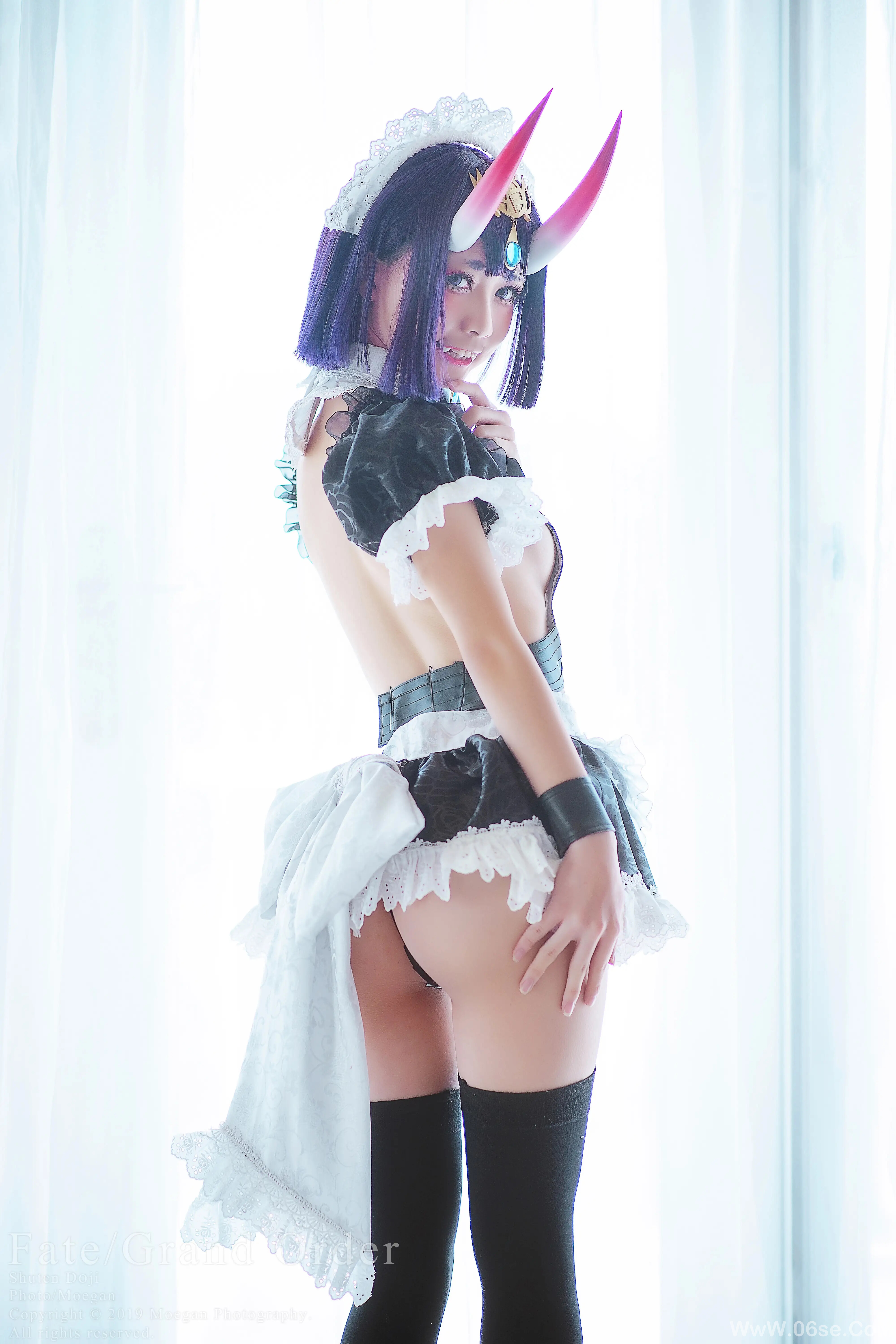 图片[5]-沖田凛花Rinka – Fate Grand Order 酒呑童子 Maid ver-六色网