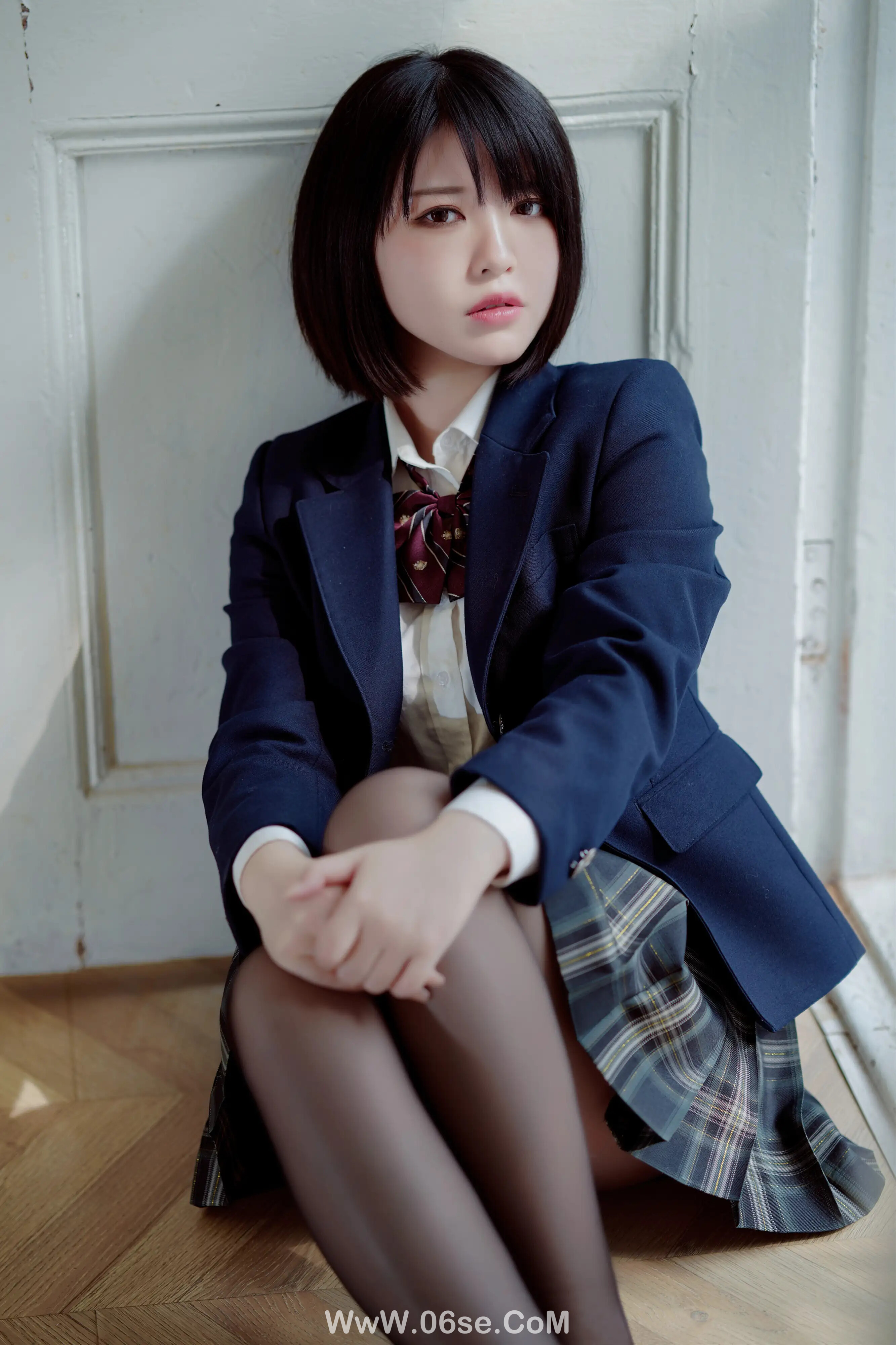 图片[14]-半半子 – 彼女の制服姿が好き-六色网