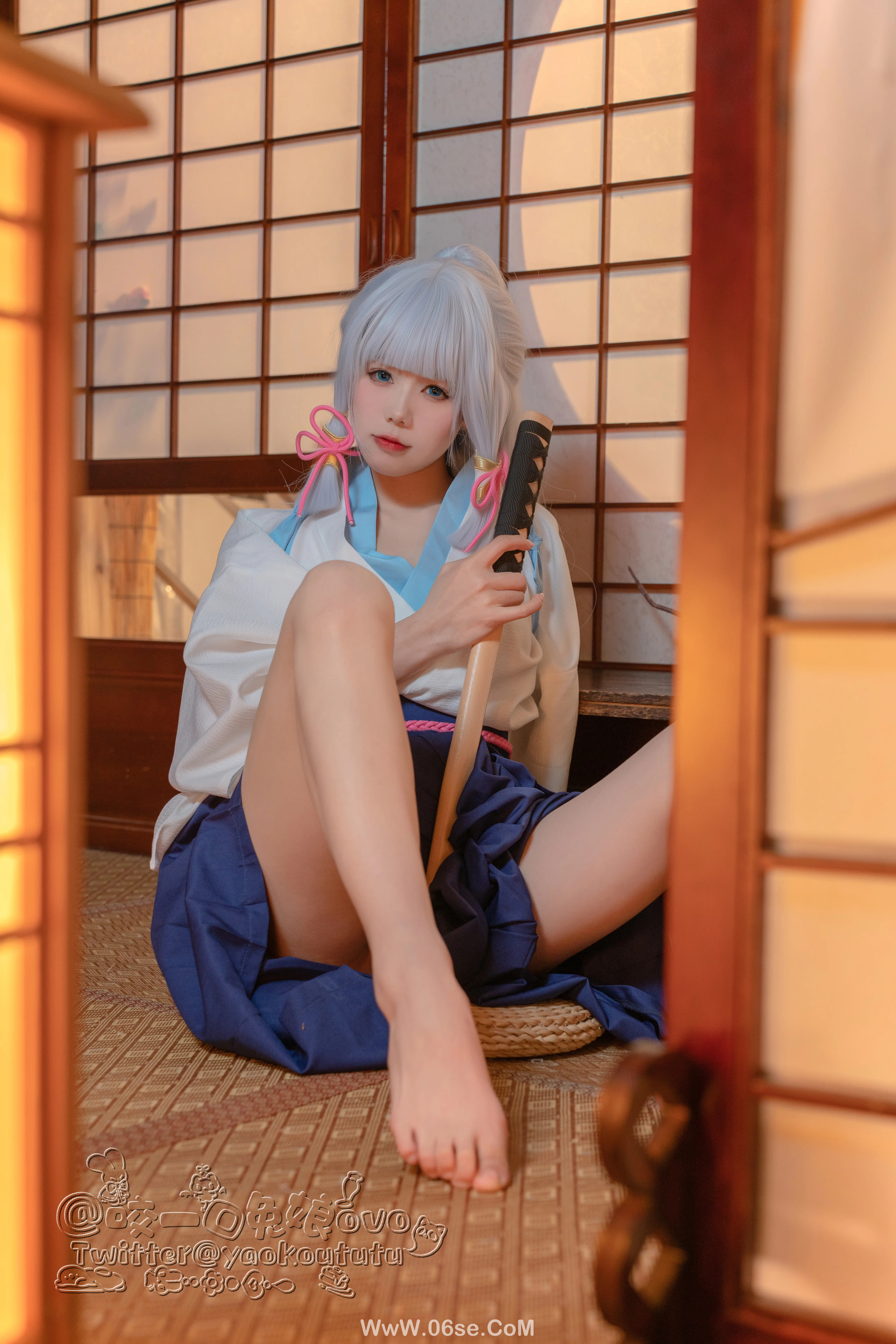图片[20]-咬一口兔娘 绫华的小憩-六色网