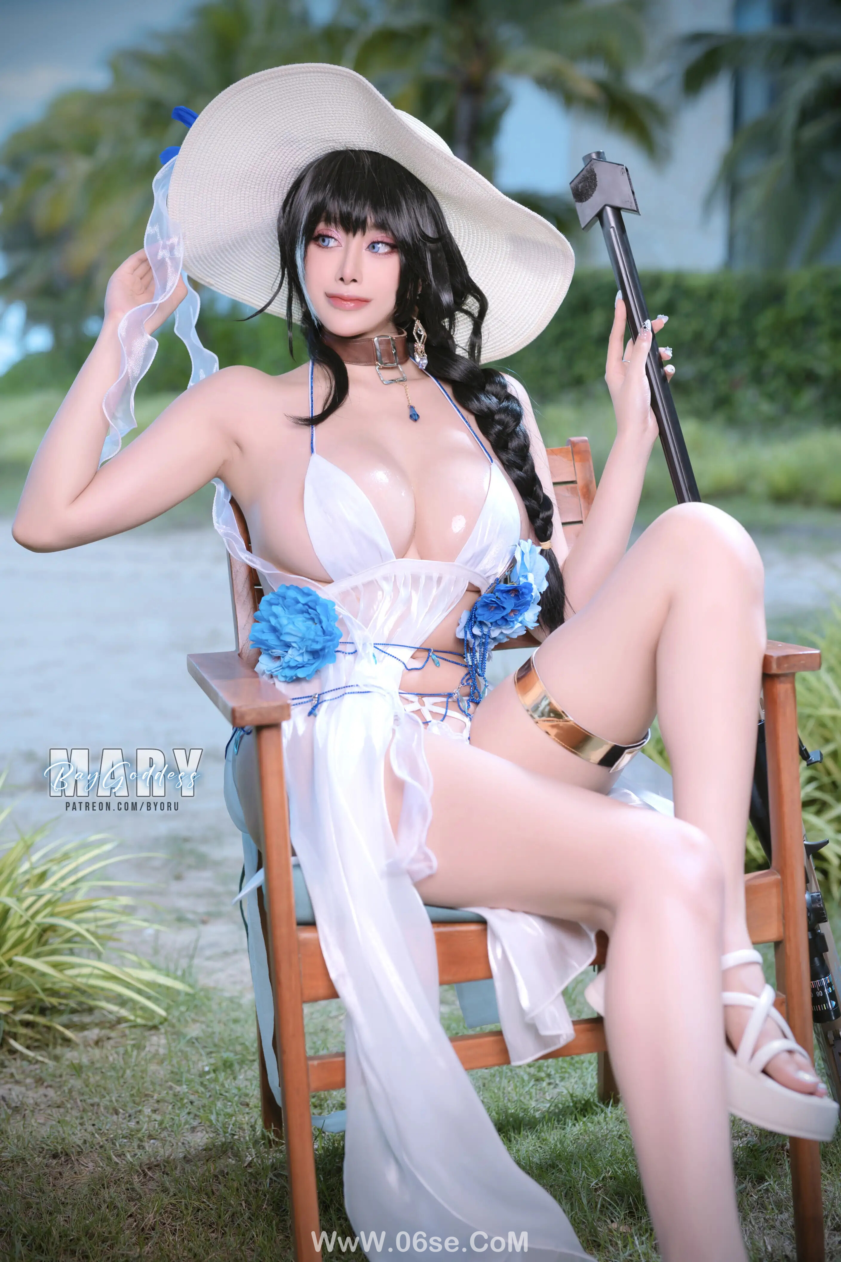 图片[36]-Byoru – ‌ Nikke 玛丽·贝伊泳装-六色网