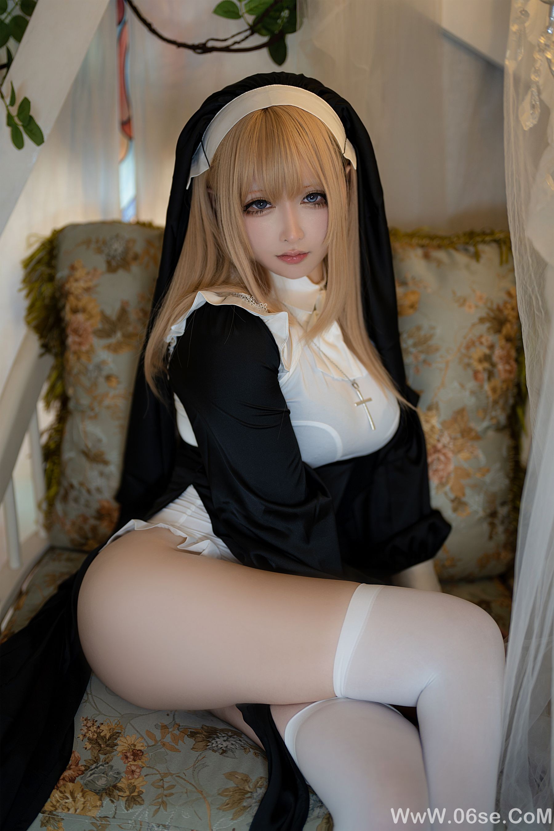 图片[25]-樱梨梨 – 修女 [35P]-六色网