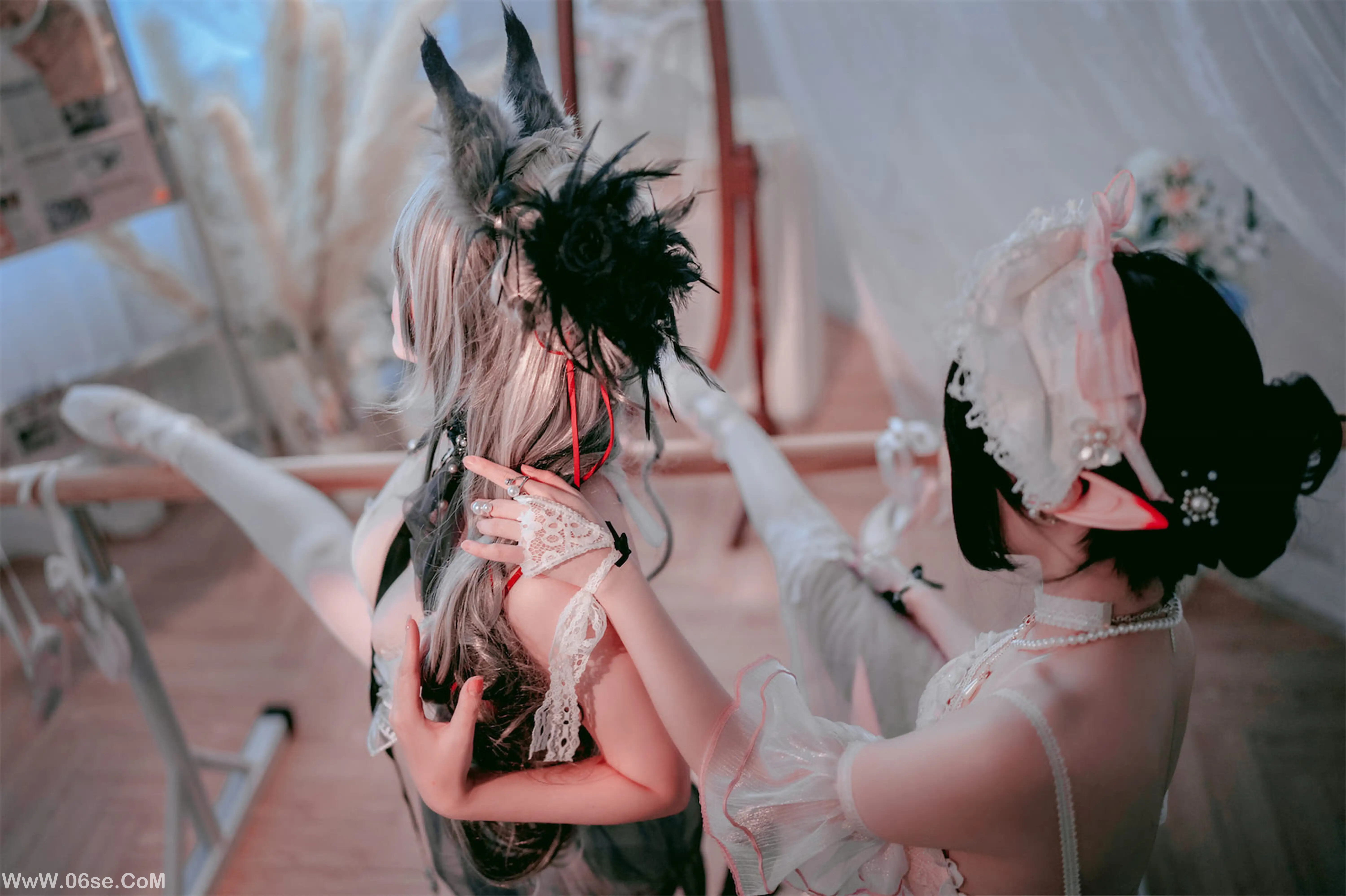 图片[47]-半半子 – Arknights 黑x森蚺バレエ (&面饼仙儿)-六色网