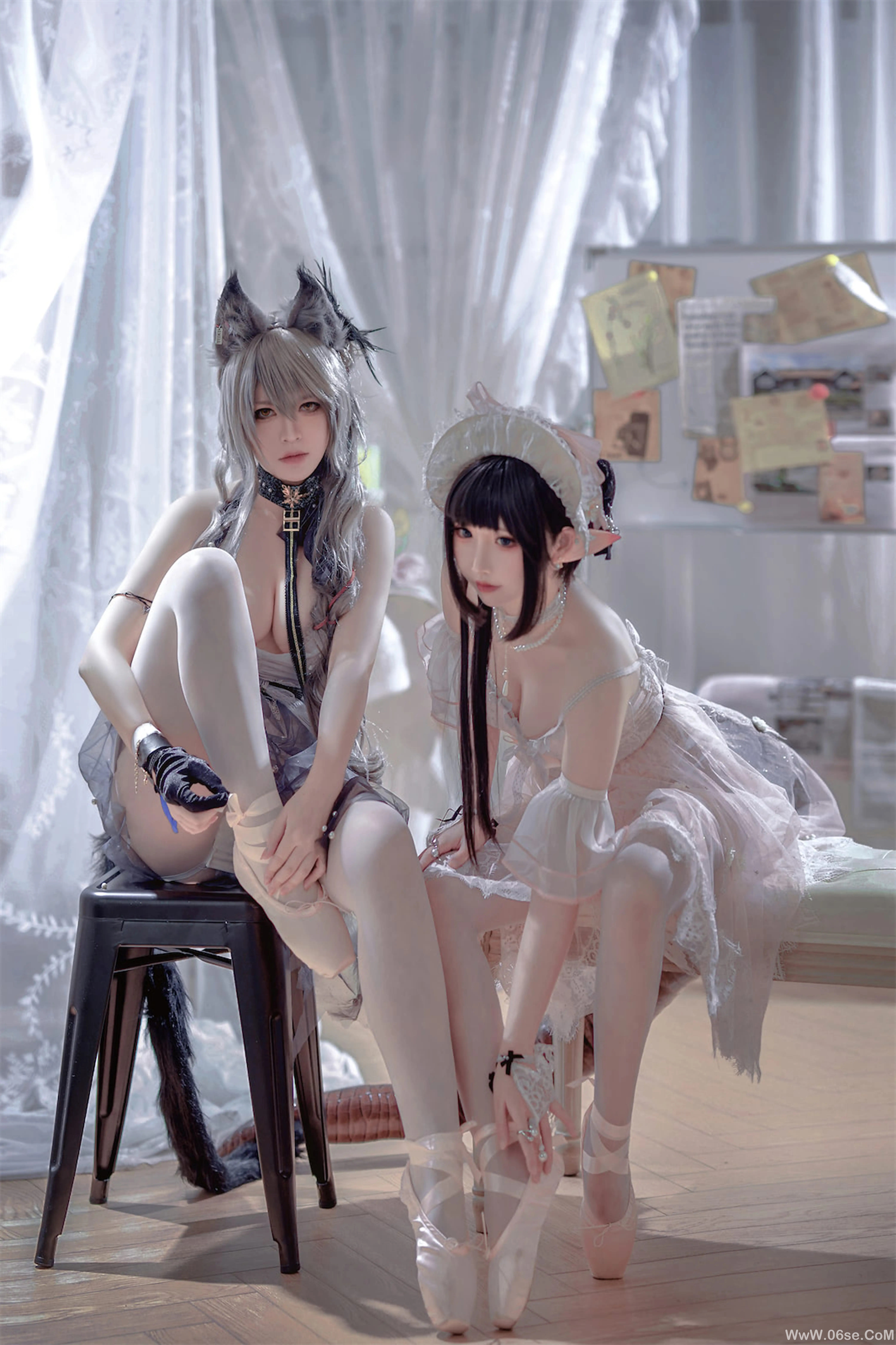 图片[20]-半半子 – Arknights 黑x森蚺バレエ (&面饼仙儿)-六色网