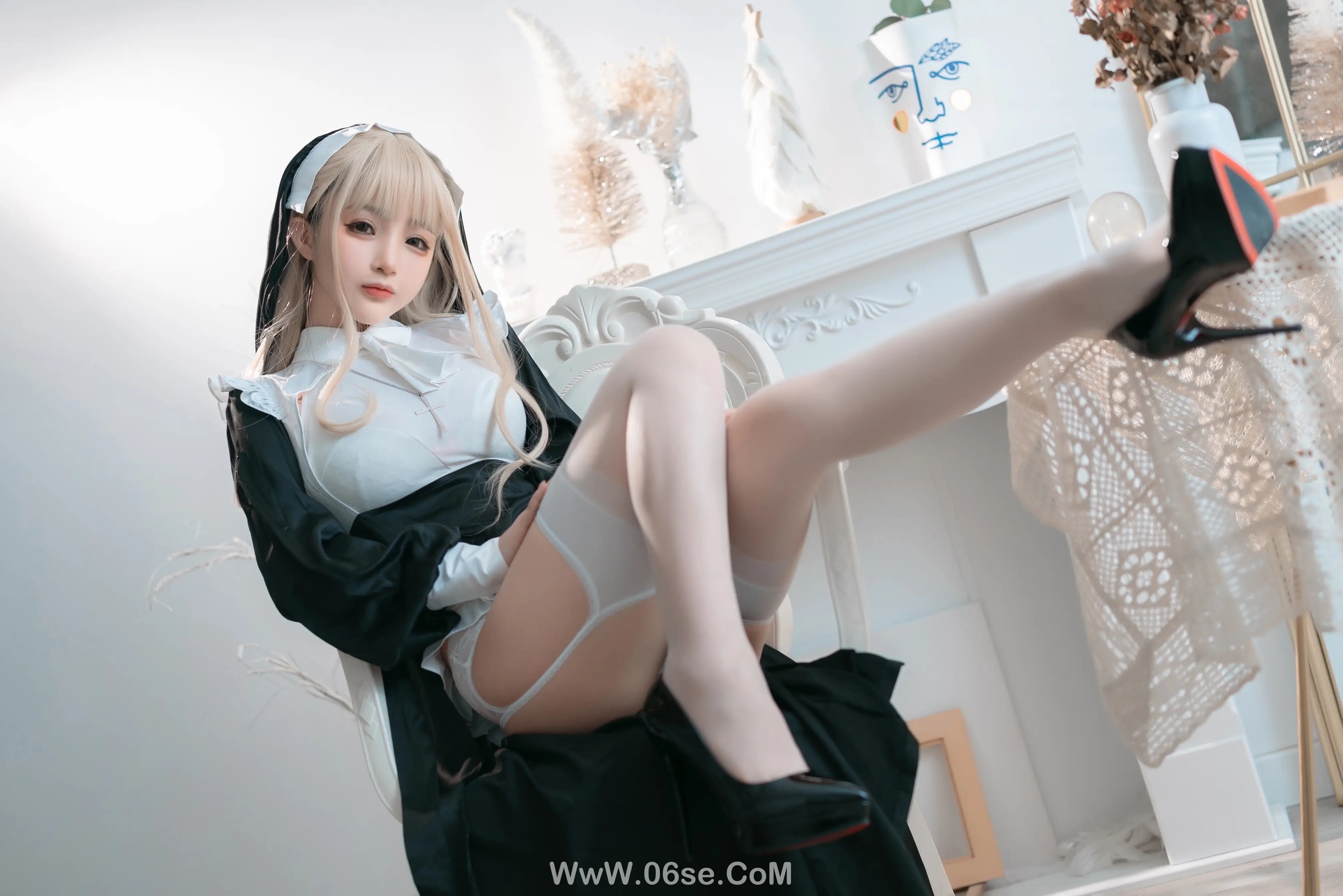 图片[21]-桜井宁宁 修女-六色网