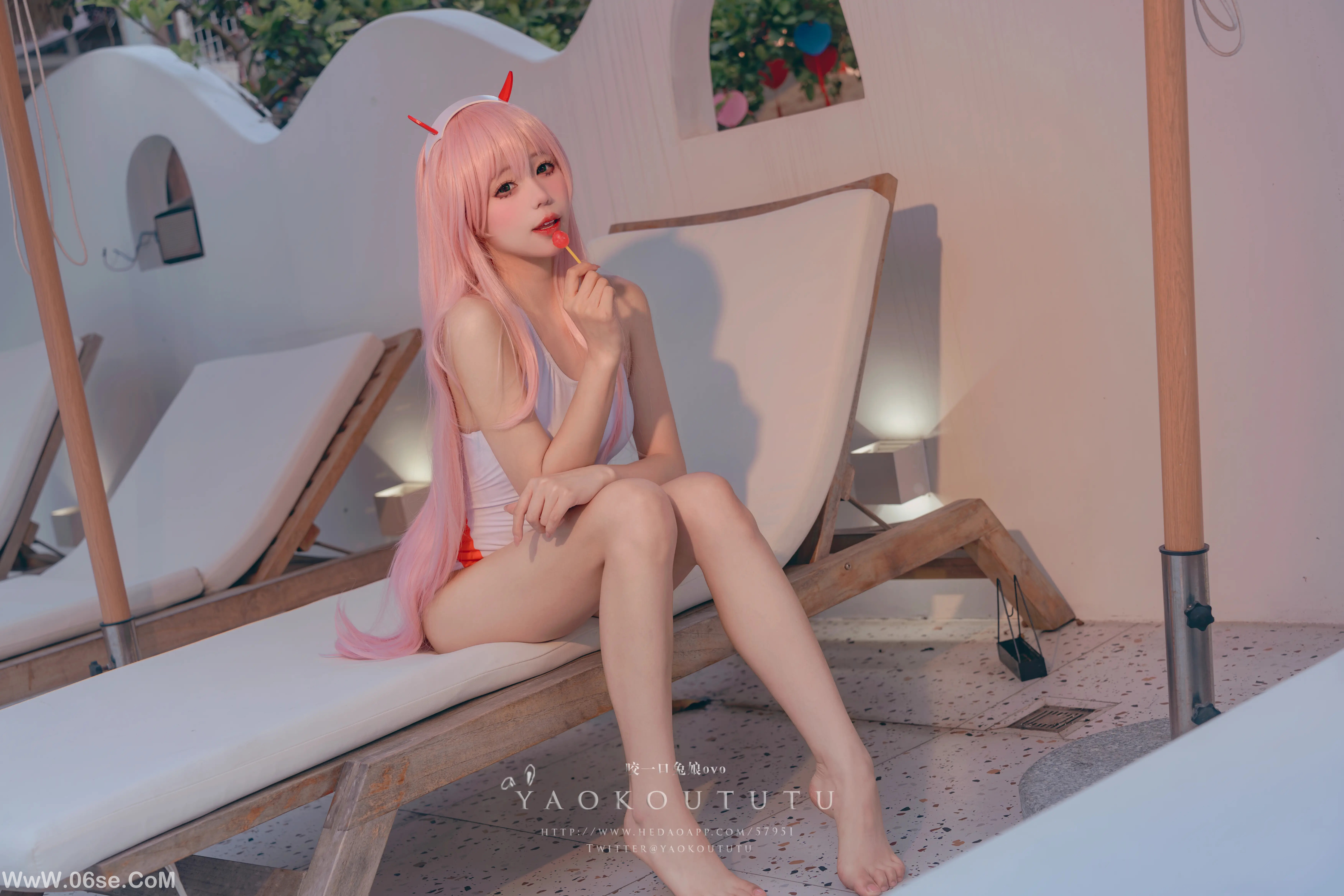 图片[5]-咬一口兔娘 泳装-六色网