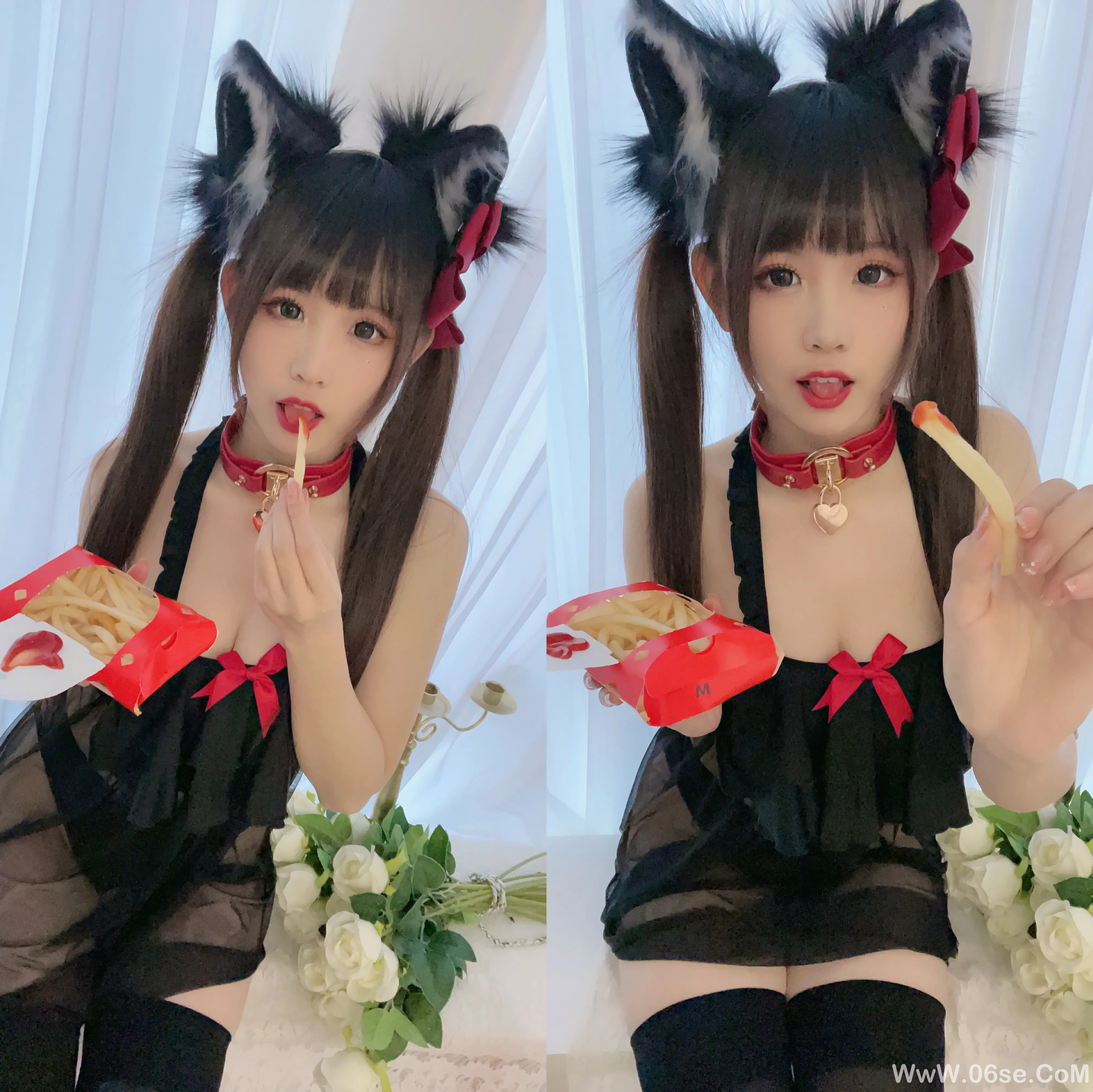 图片[18]-miko酱ww 自拍系列mikoの黑丝01-六色网