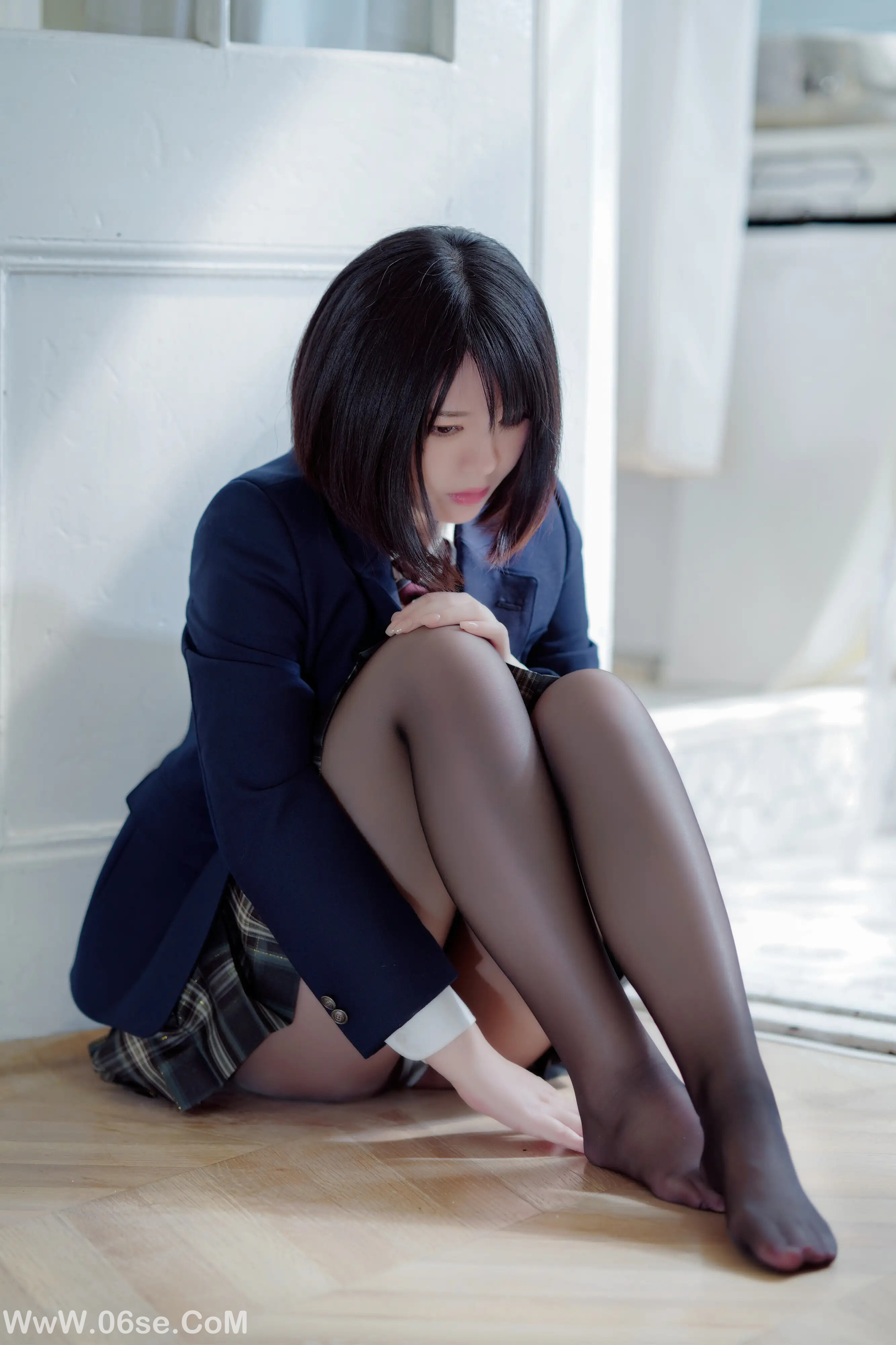 图片[19]-半半子 – 彼女の制服姿が好き-六色网