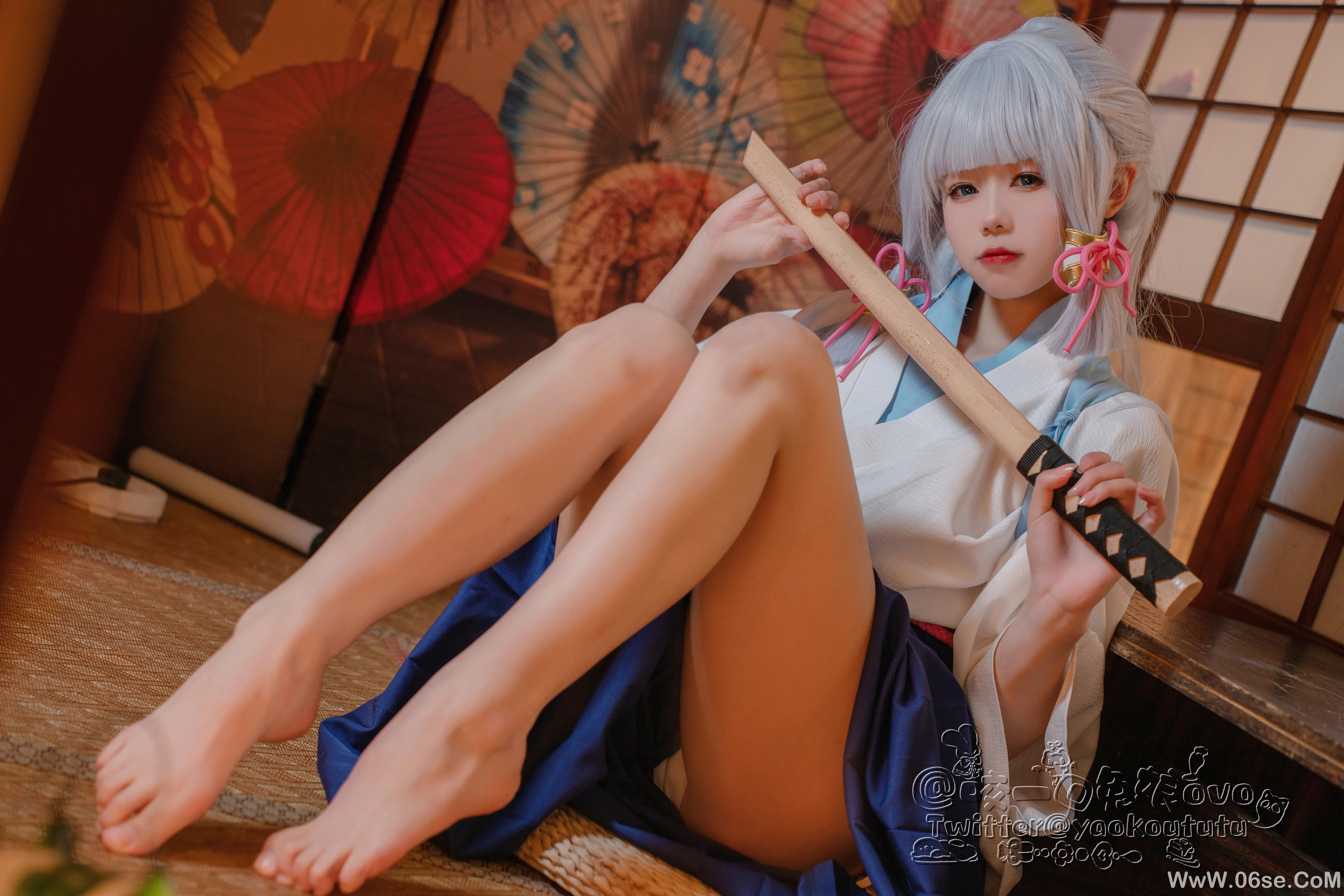 图片[13]-咬一口兔娘 绫华的小憩-六色网