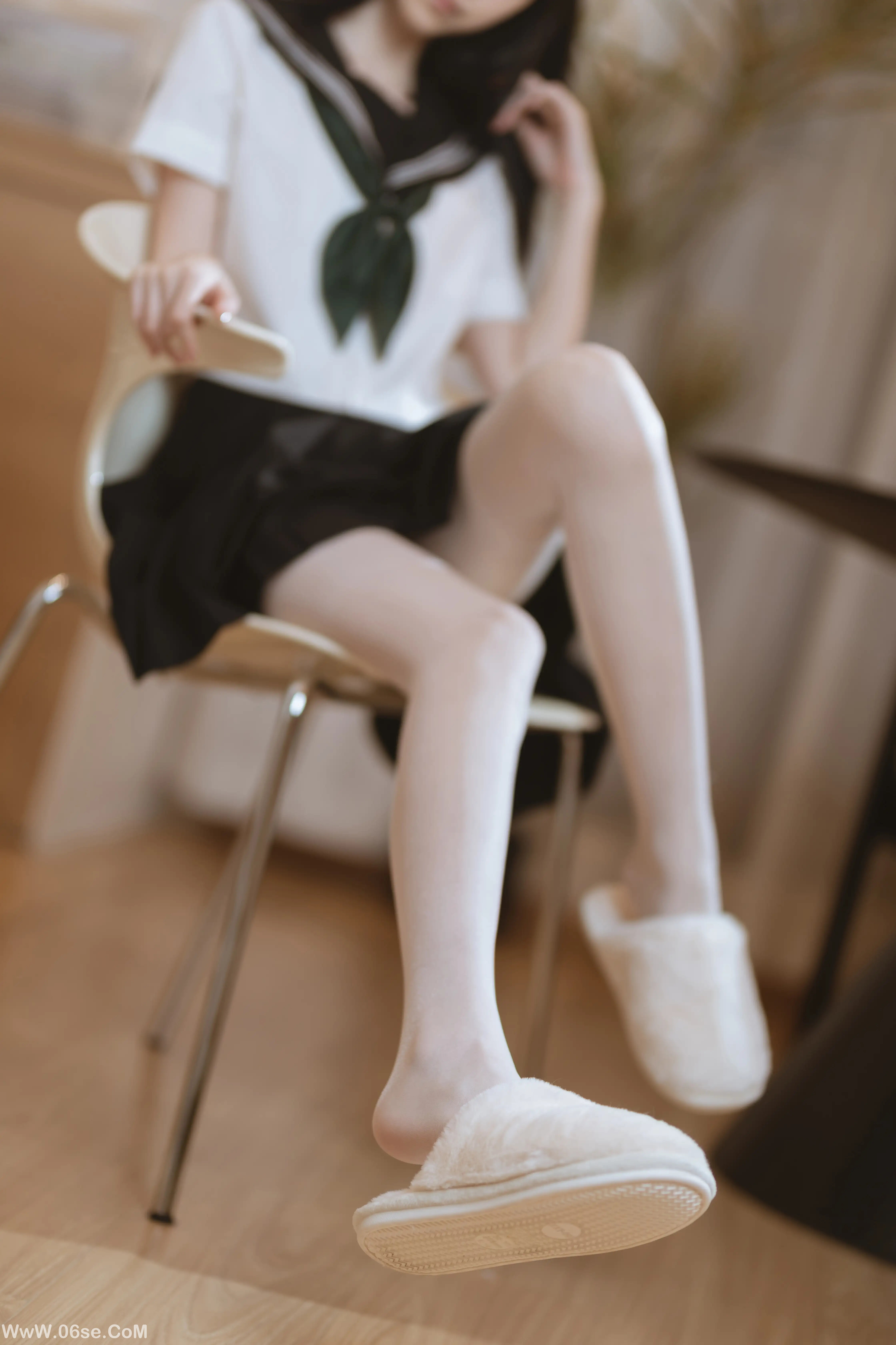 图片[35]-许岚LAN 白丝水手服-六色网