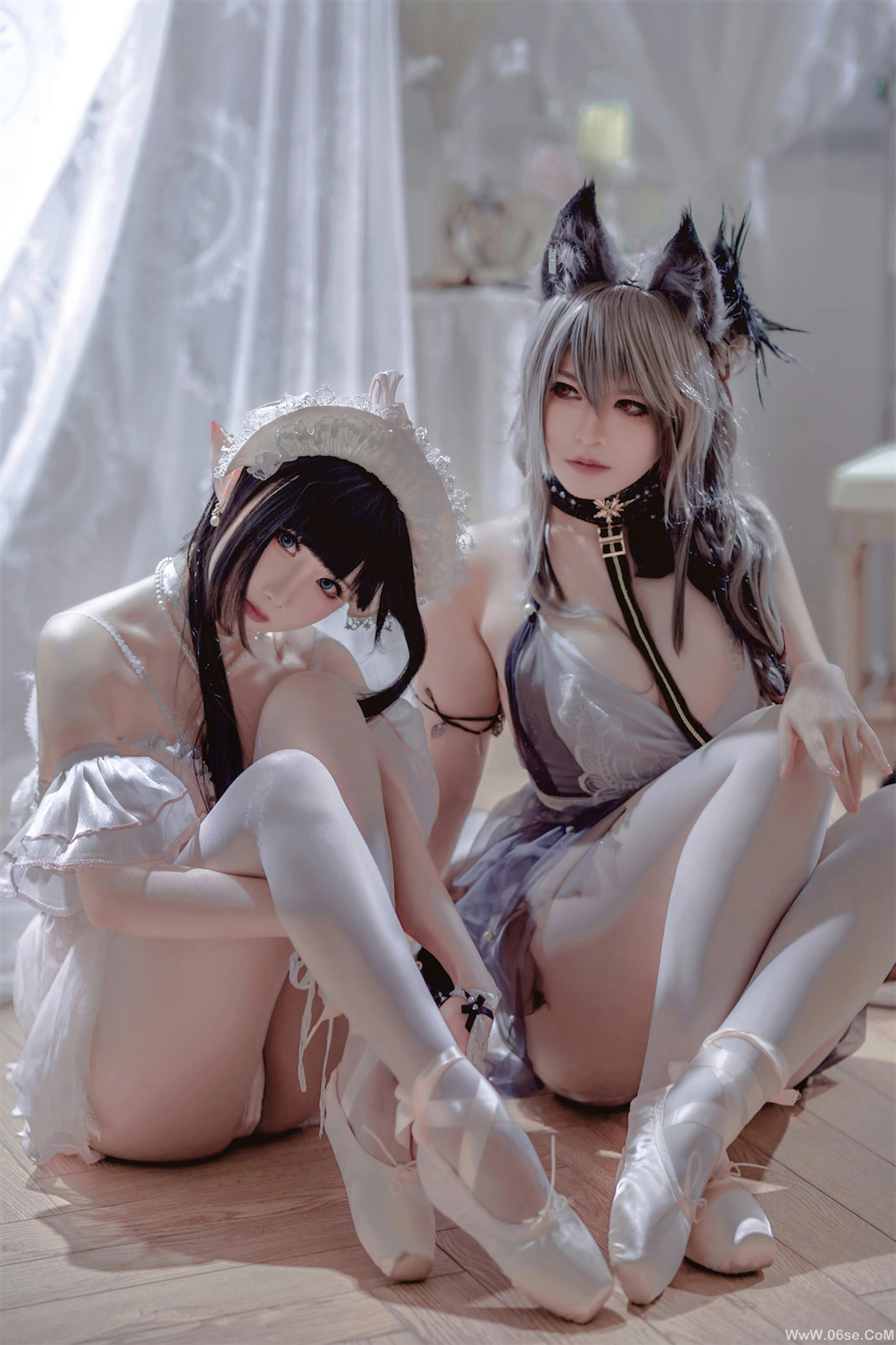 图片[15]-半半子 – Arknights 黑x森蚺バレエ (&面饼仙儿)-六色网