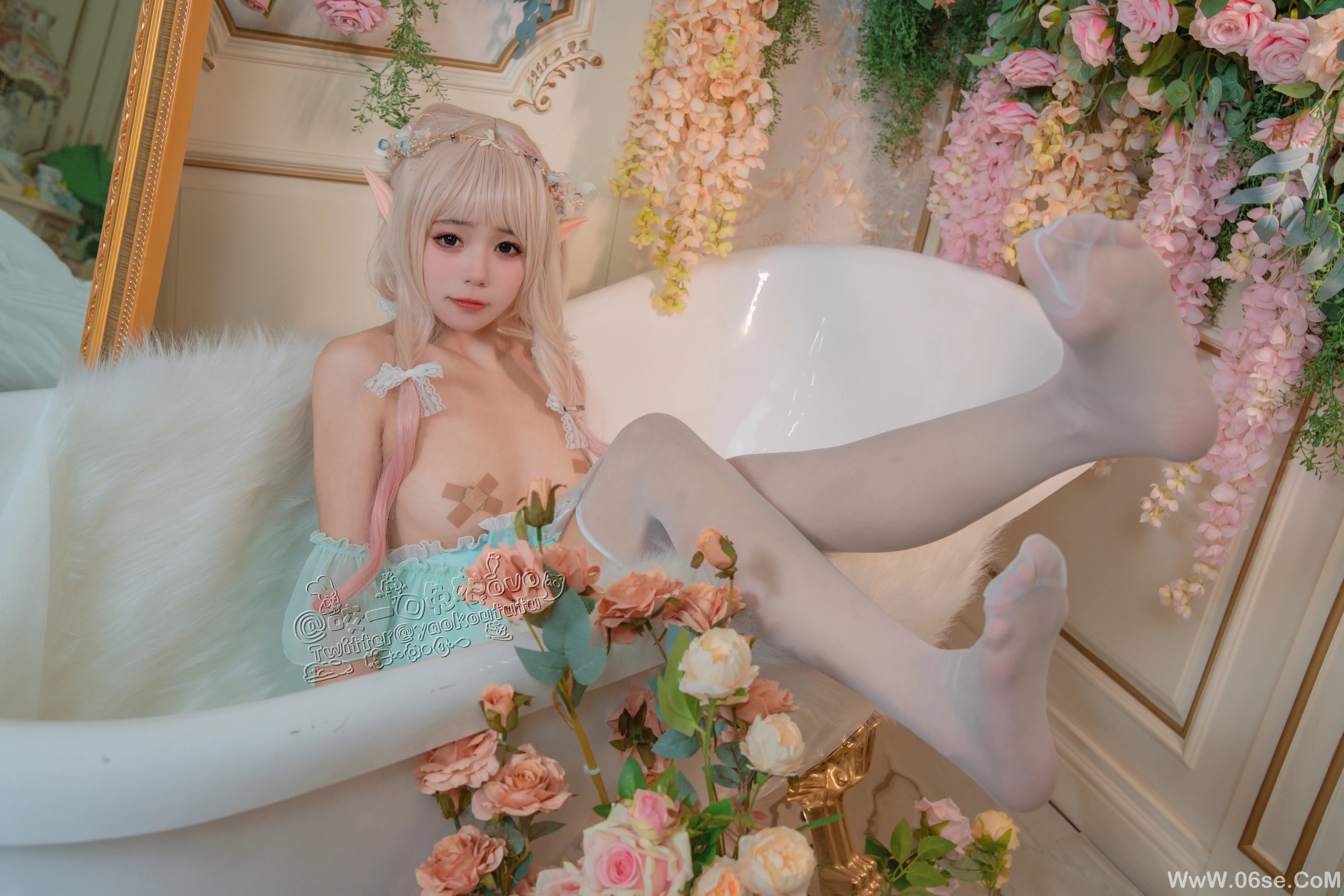 图片[39]-咬一口兔娘 豌豆公主的秘密花房-六色网