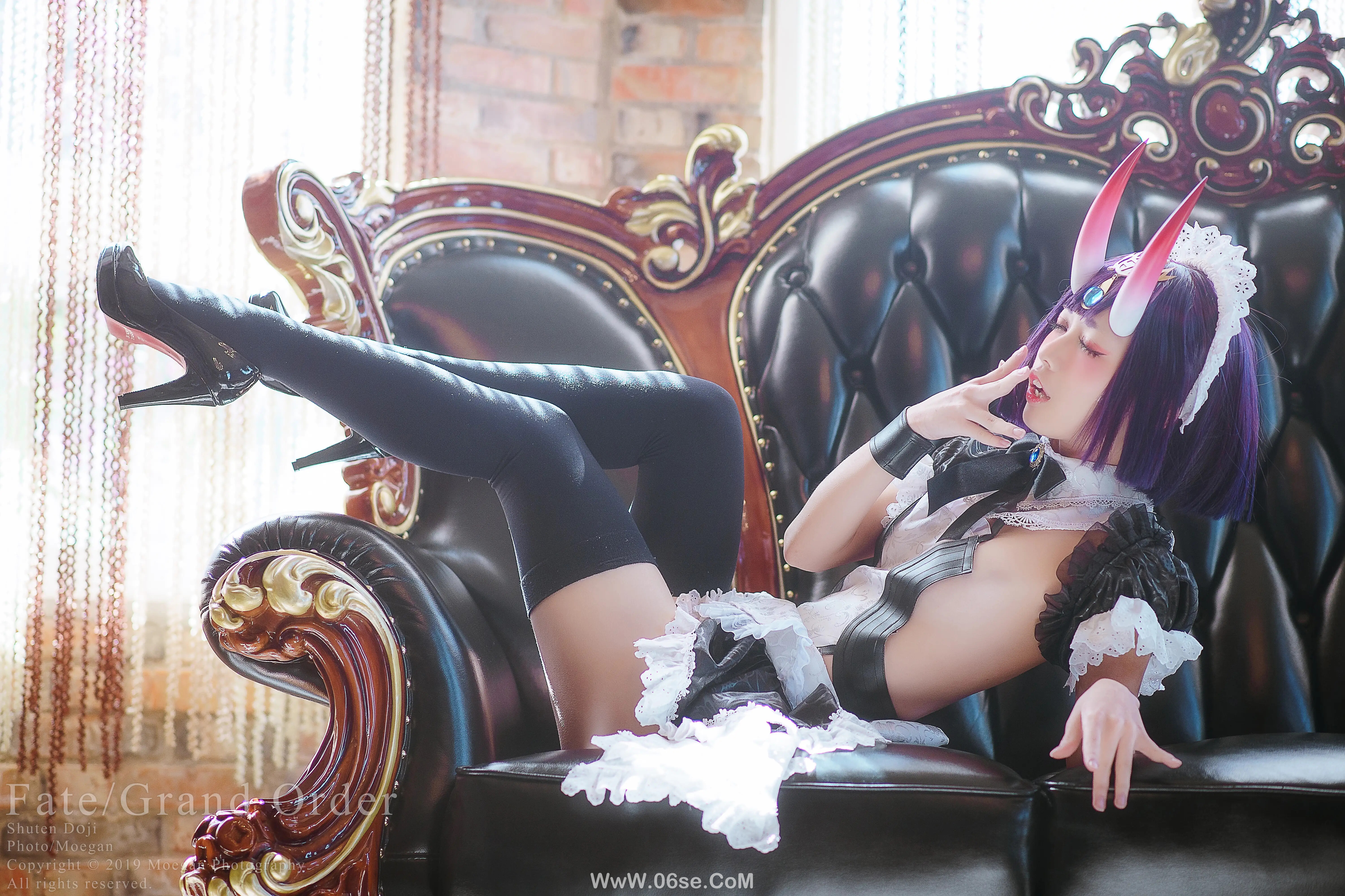 图片[6]-沖田凛花Rinka – Fate Grand Order 酒呑童子 Maid ver-六色网