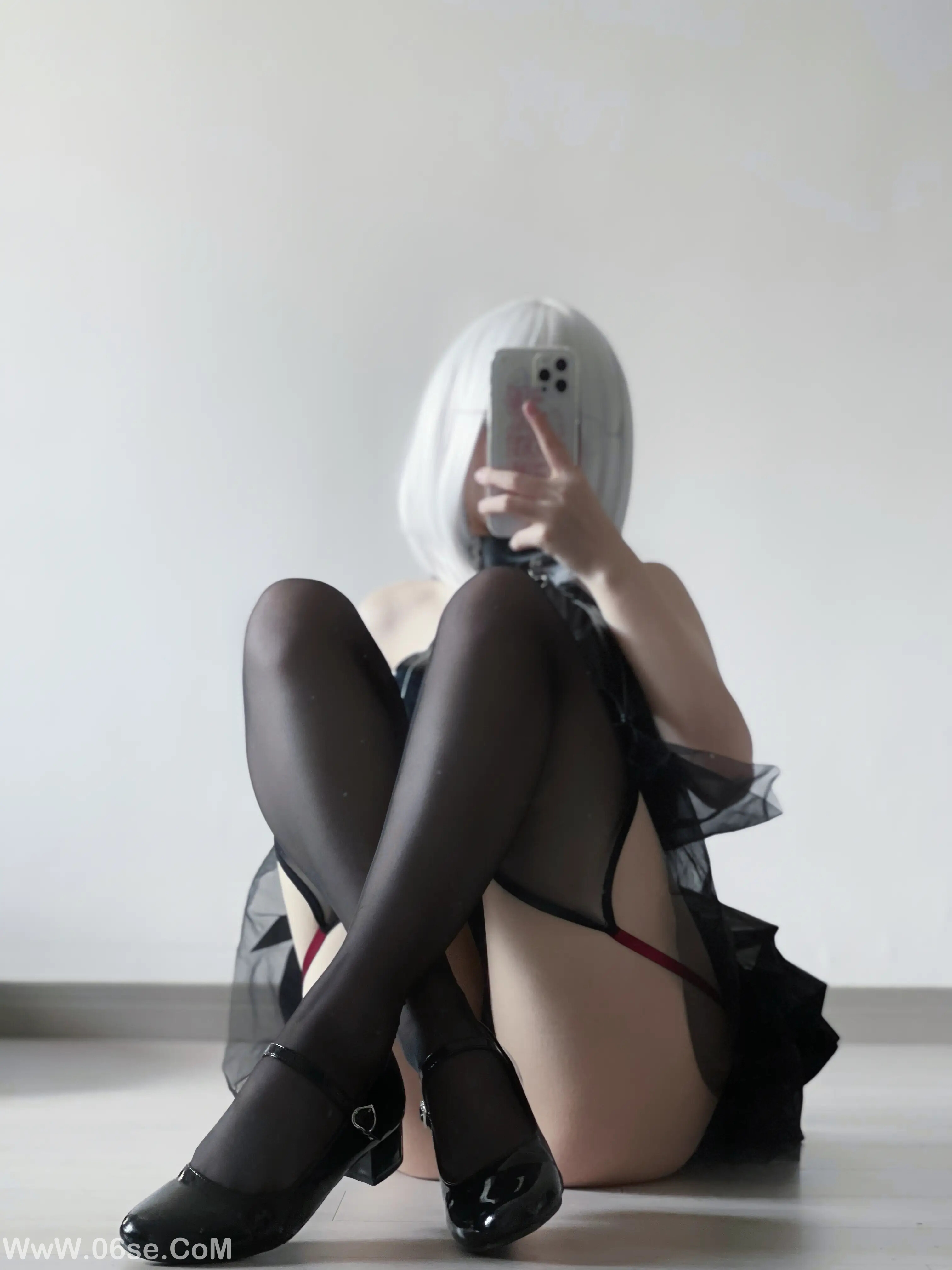 图片[42]-幼愛youmeko 吊带袜恶魔-六色网