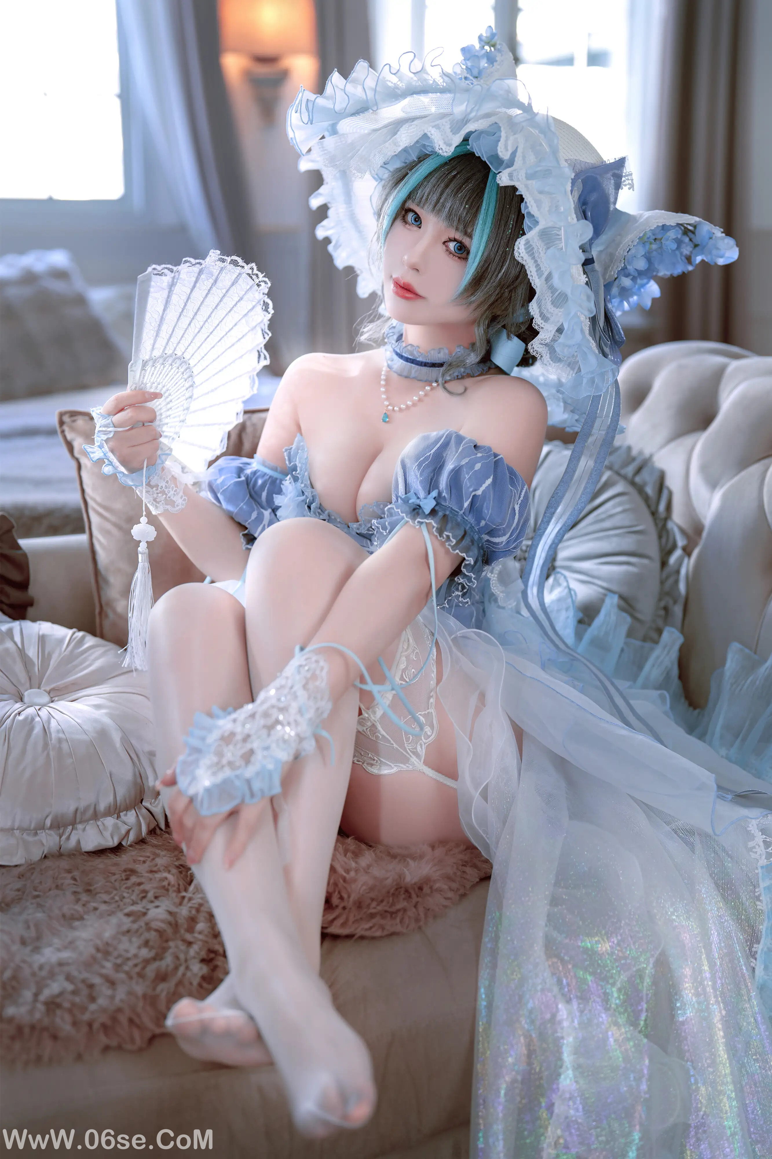 图片[16]-半半子 – 碧蓝航线 柴郡 废稿礼服-六色网