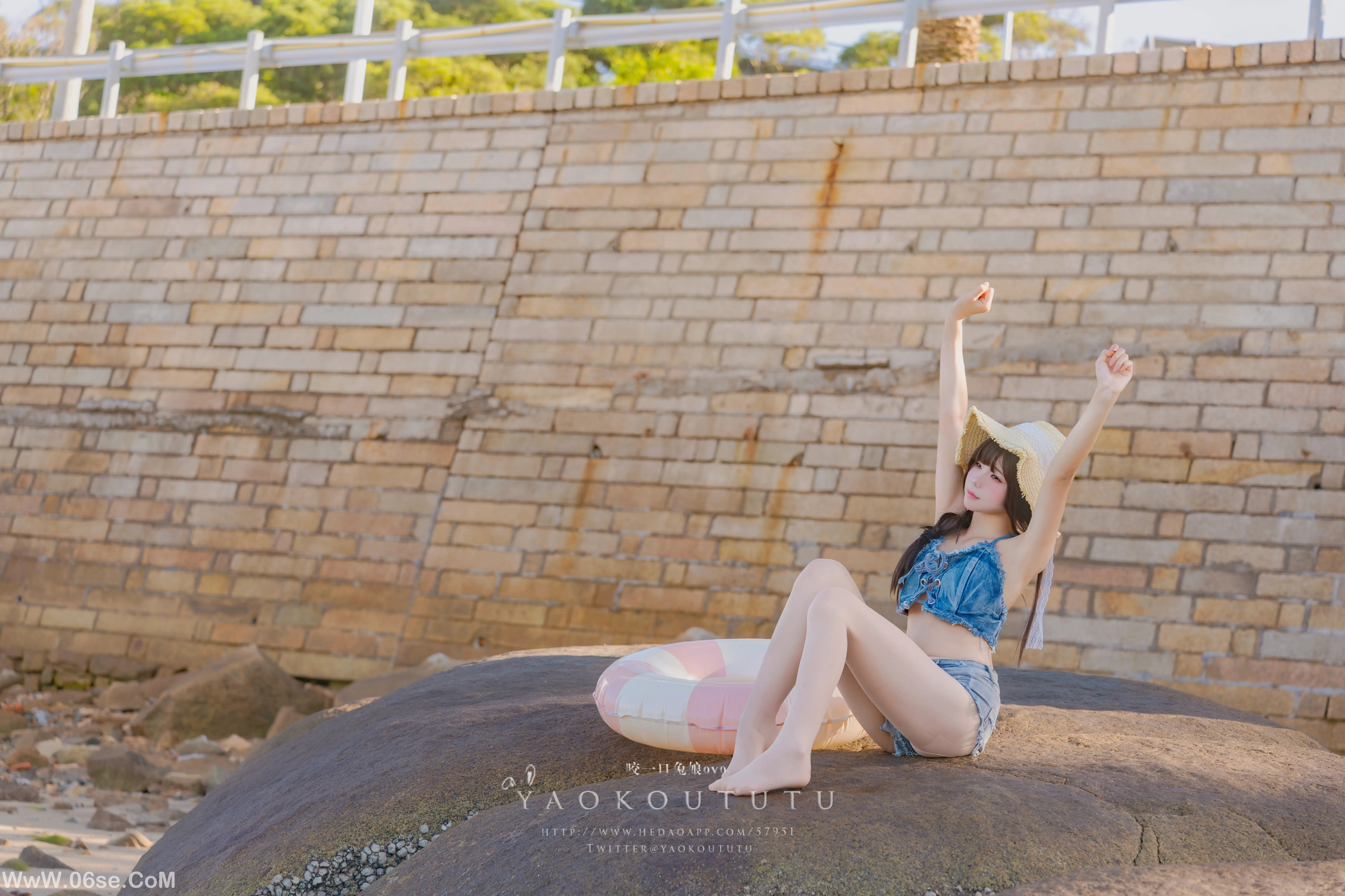 图片[35]-咬一口兔娘 海の夏日-六色网