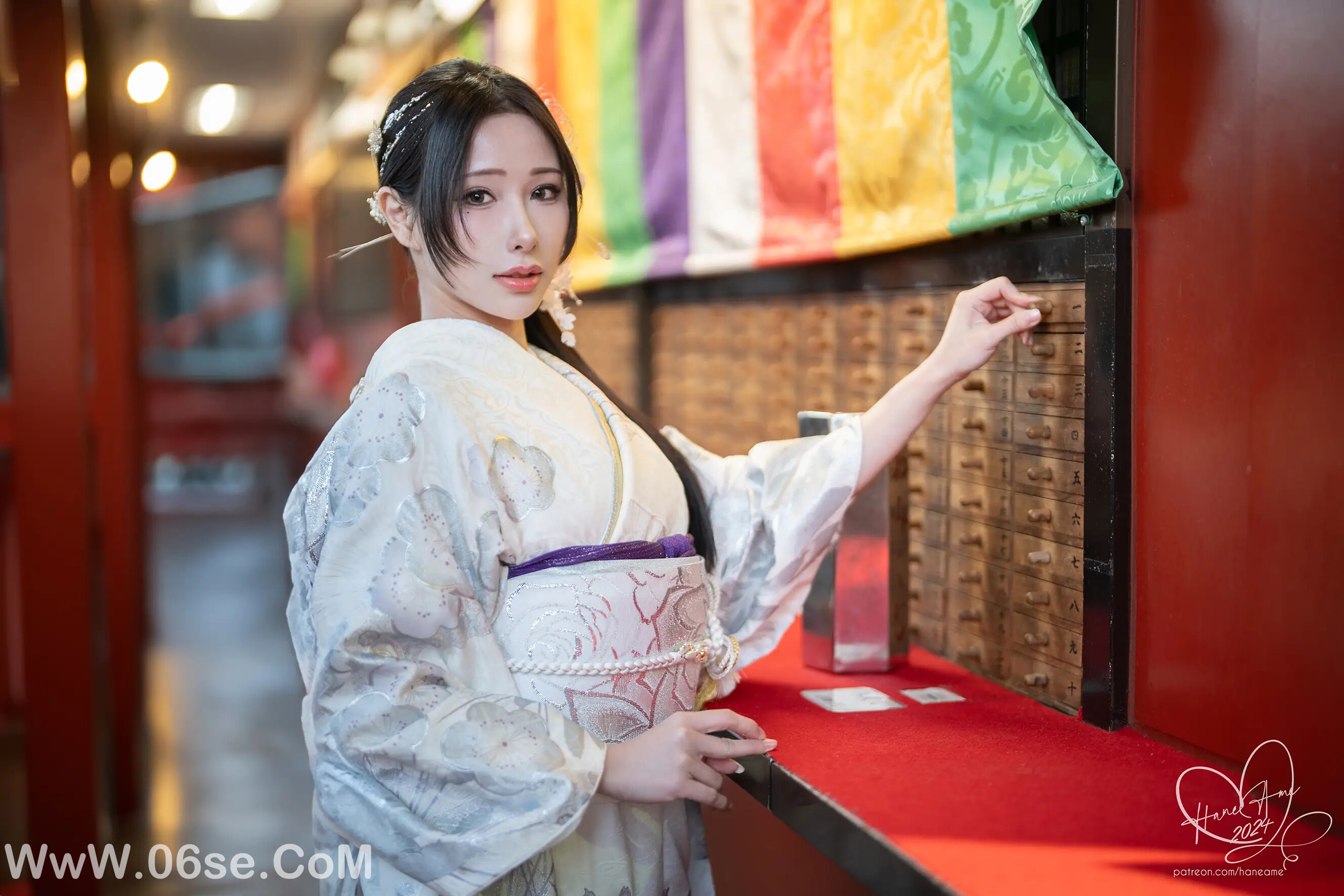 图片[10]-雨波_haneame_银钿和服_–_2024新年-六色网